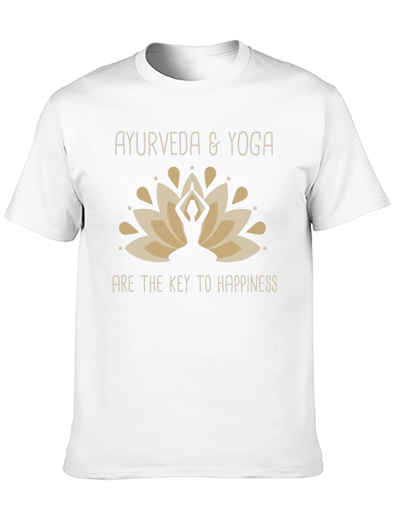 Ayurveda & Yoga Happiness Graphic Tee