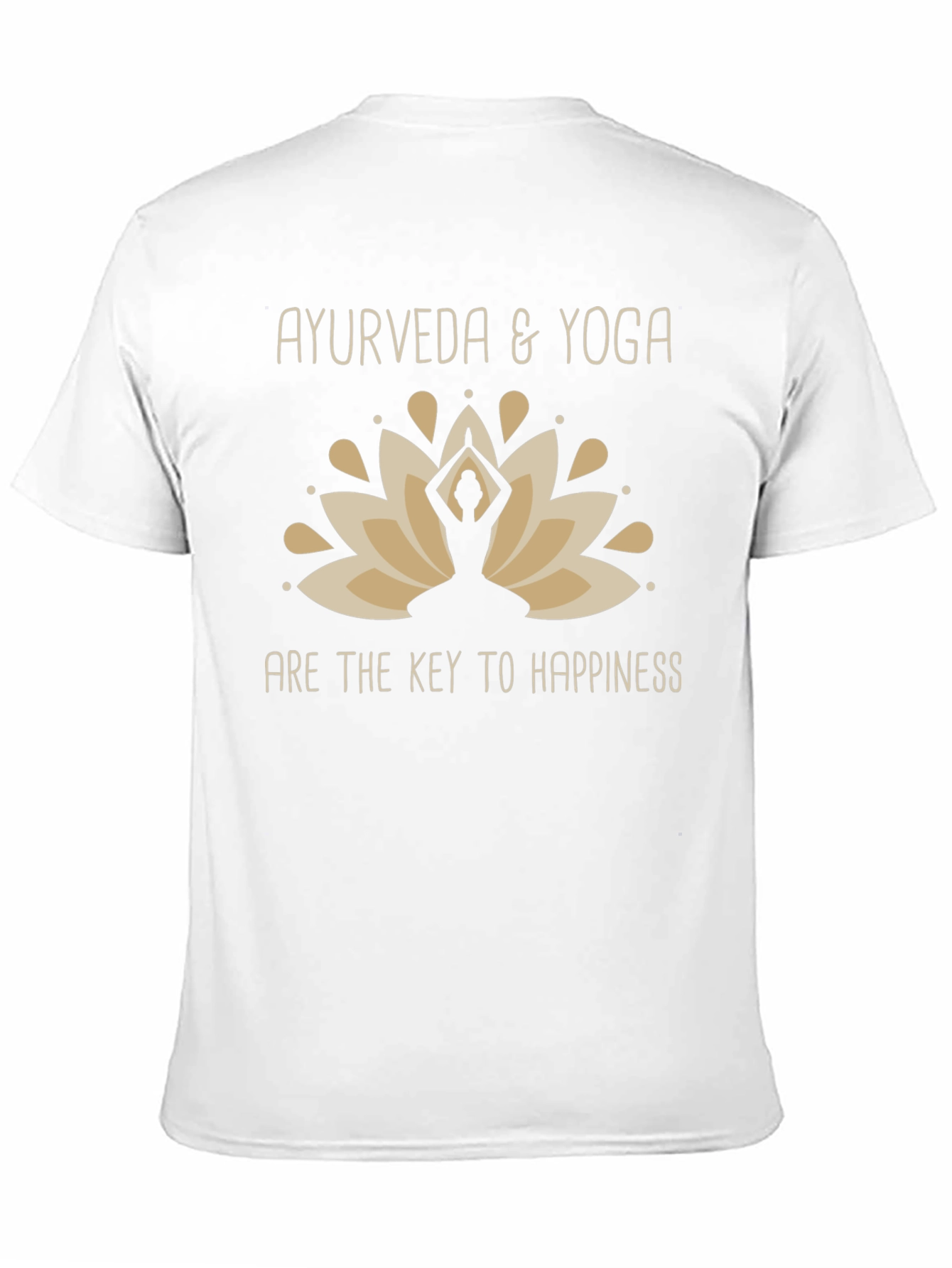 Ayurveda & Yoga Happiness Graphic Tee
