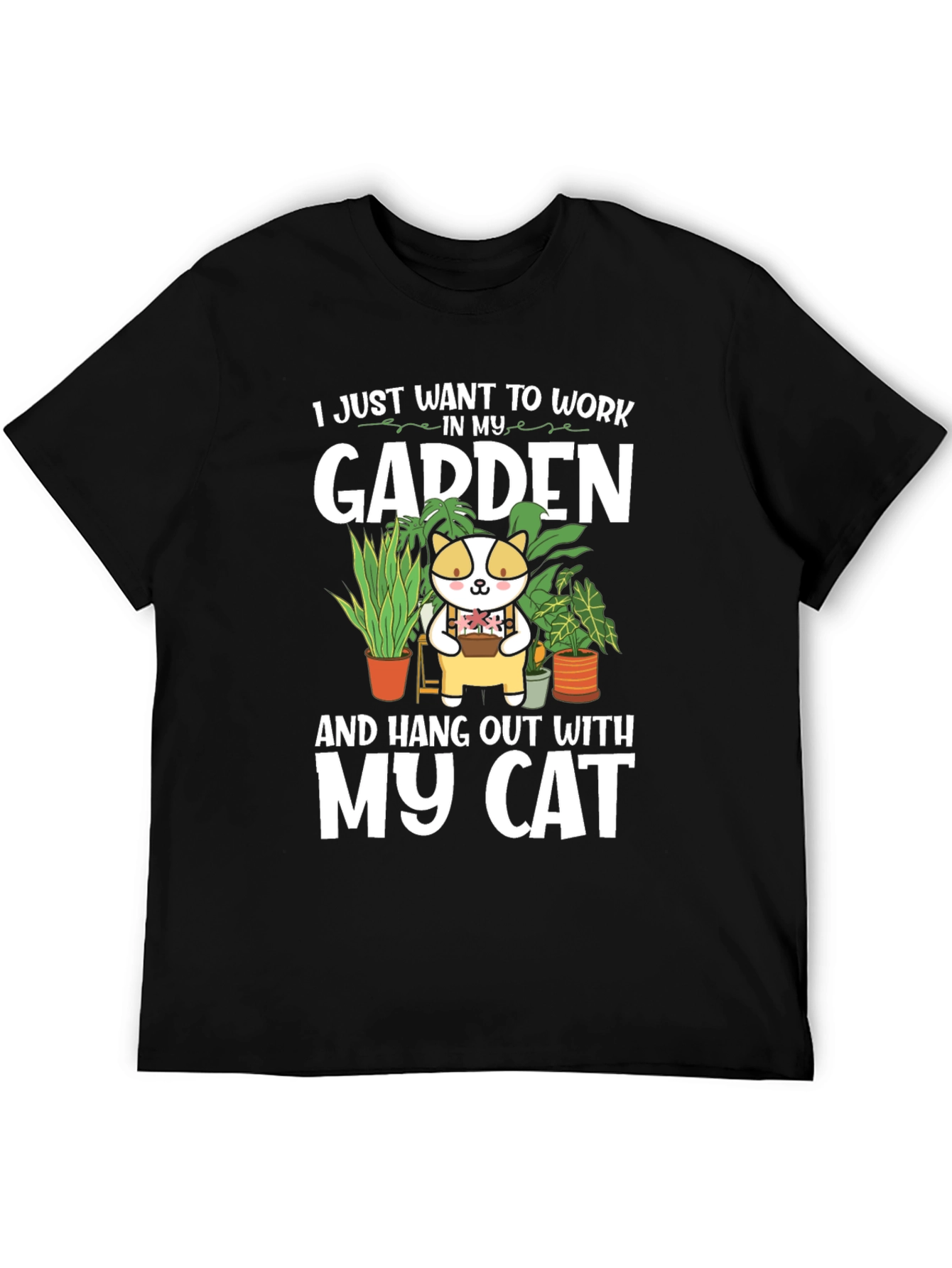 Gardening Cat Lover T-Shirt