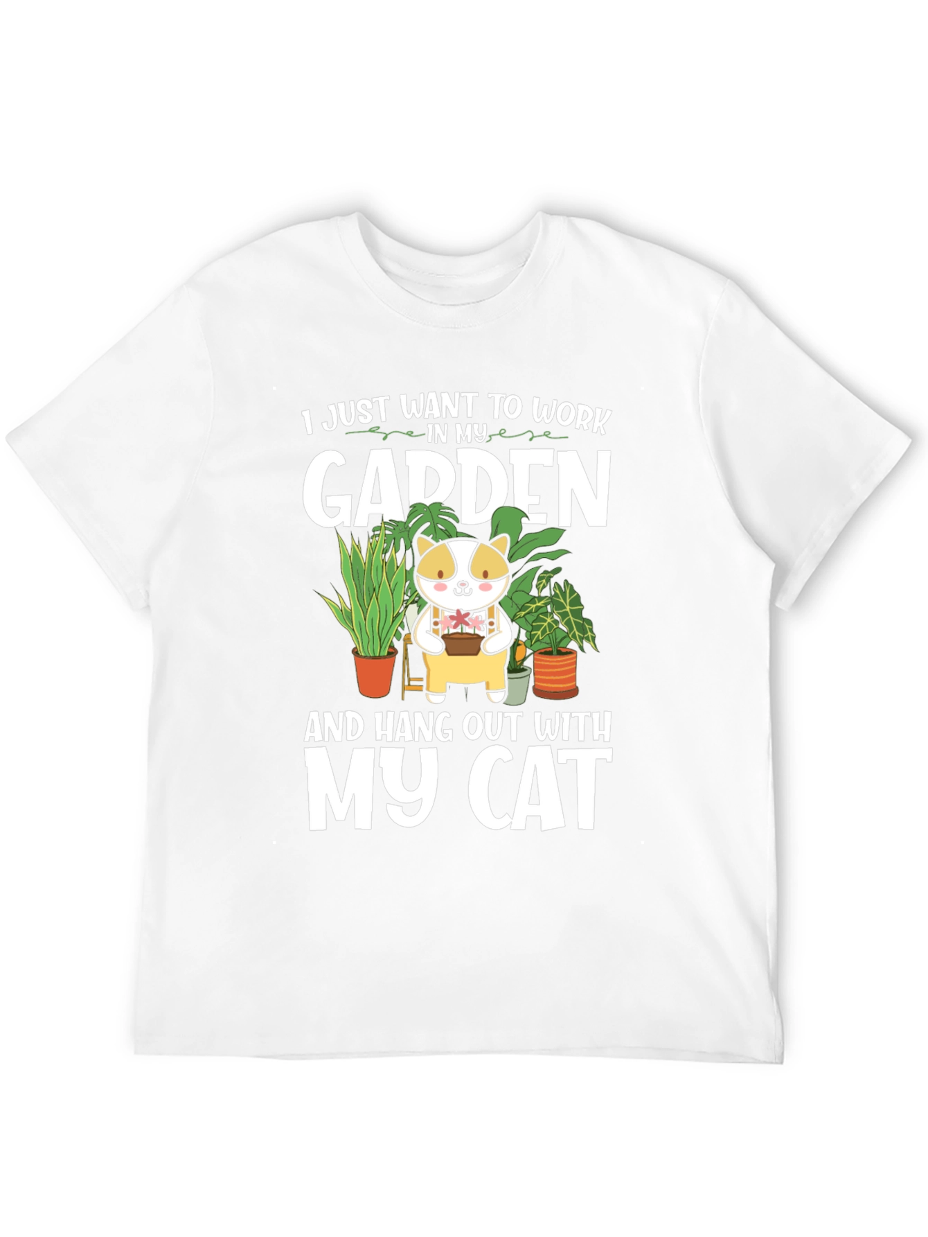 Gardening Cat Lover T-Shirt