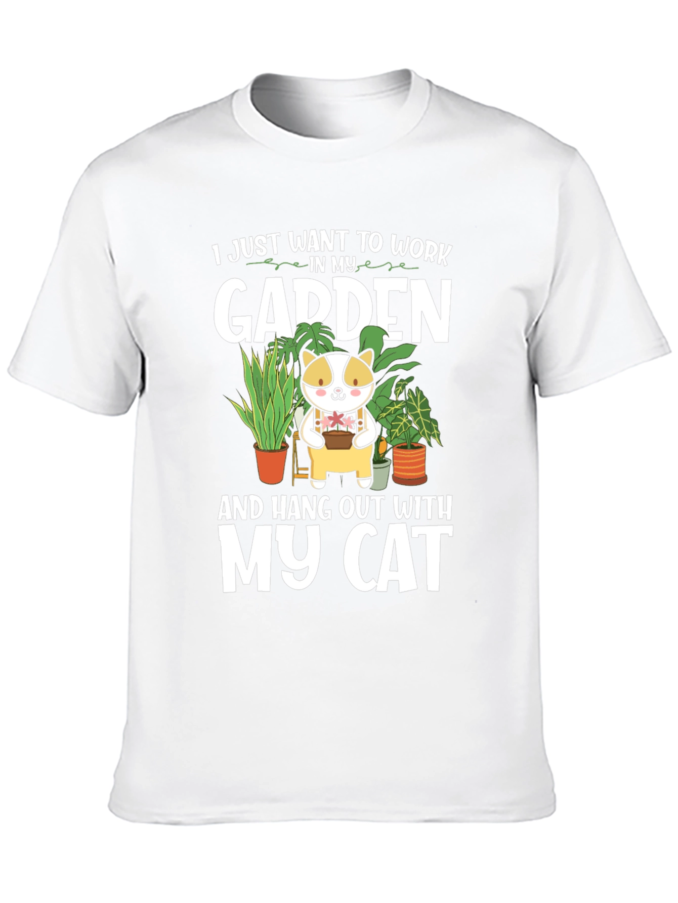 Gardening Cat Lover T-Shirt