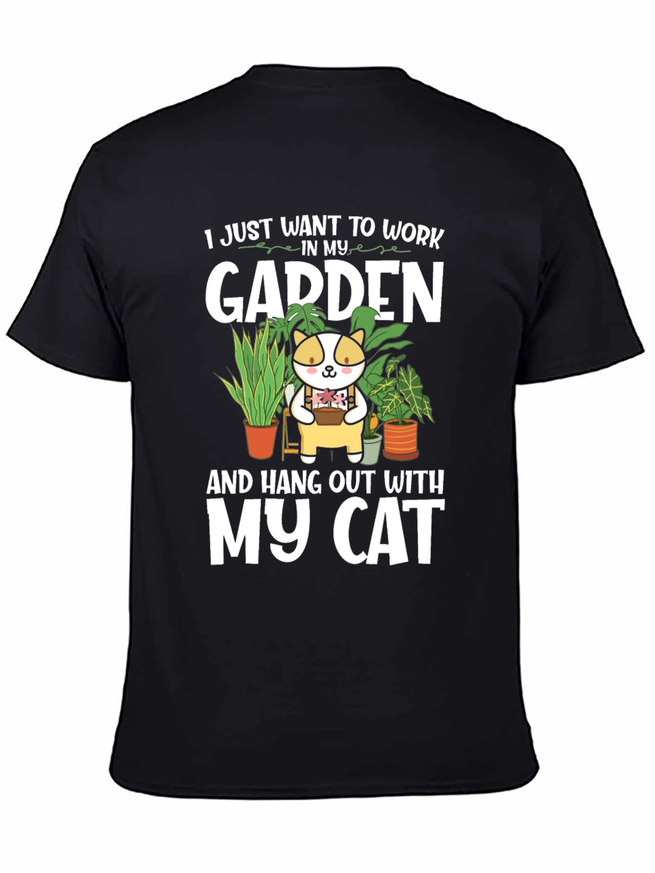 Gardening Cat Lover T-Shirt