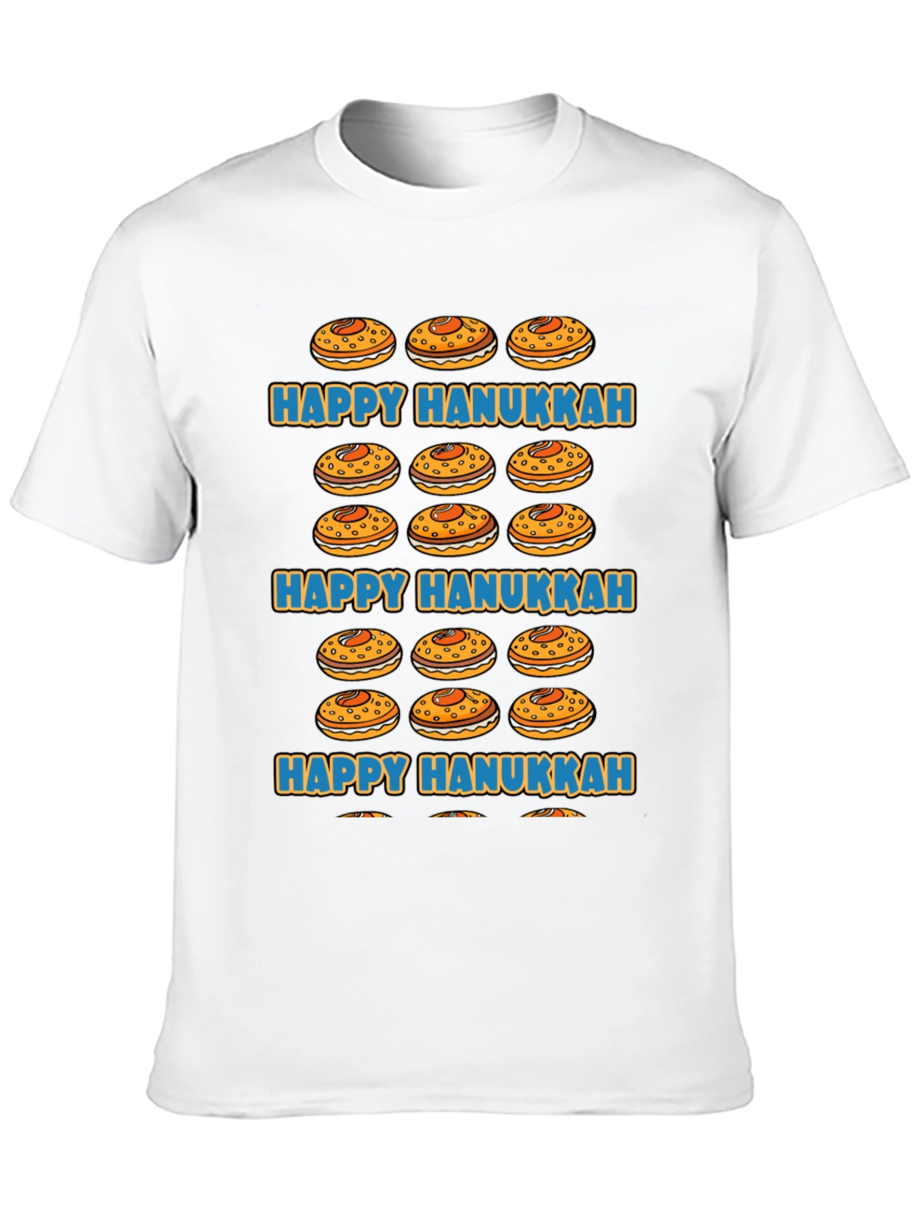 Happy Hanukkah Jelly Donut T-Shirt