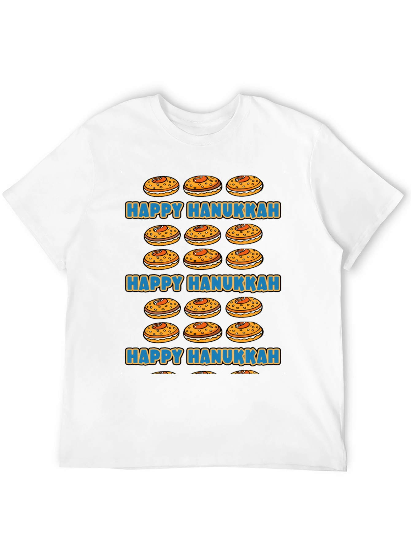 Happy Hanukkah Jelly Donut T-Shirt