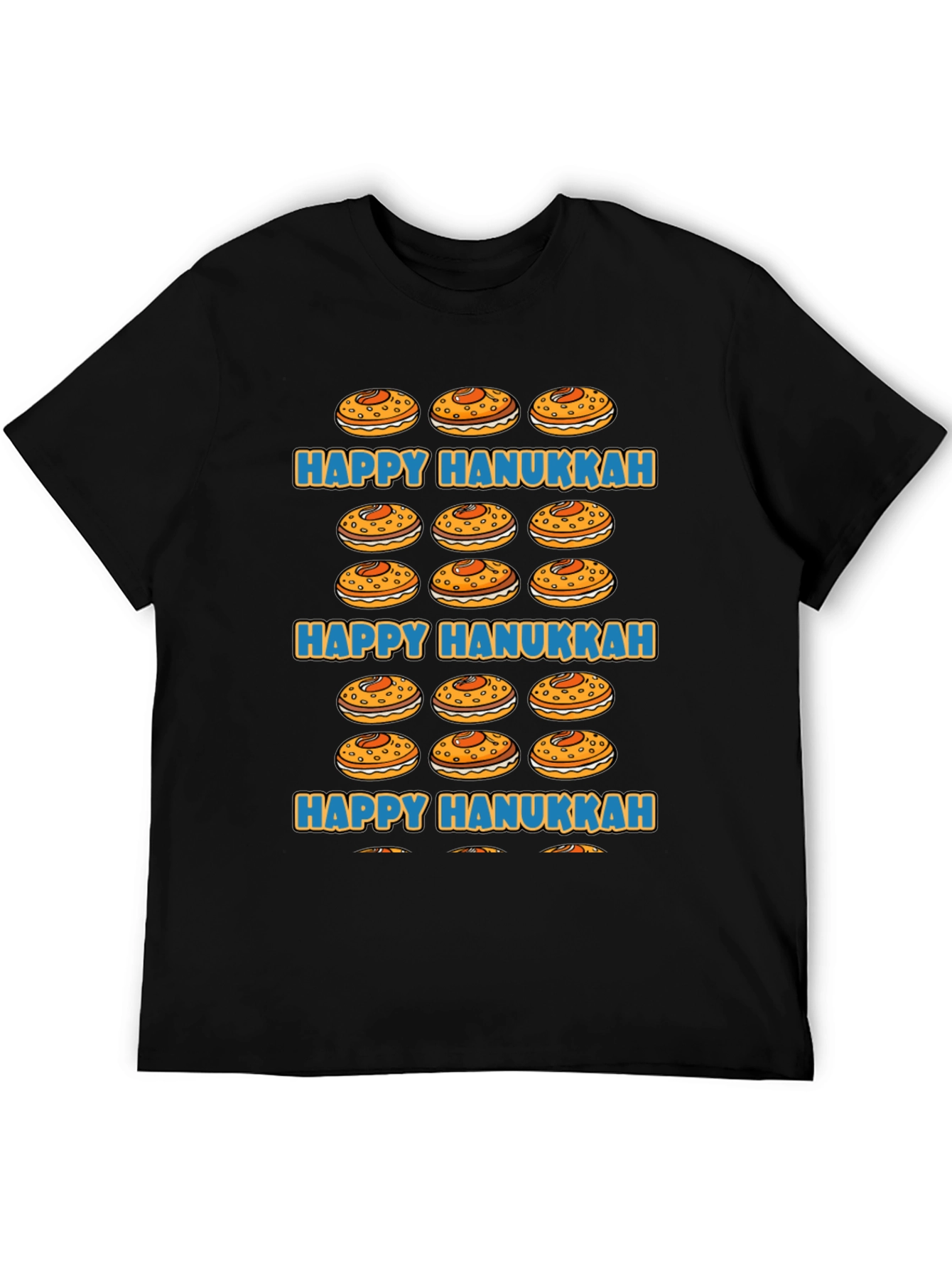 Happy Hanukkah Jelly Donut T-Shirt