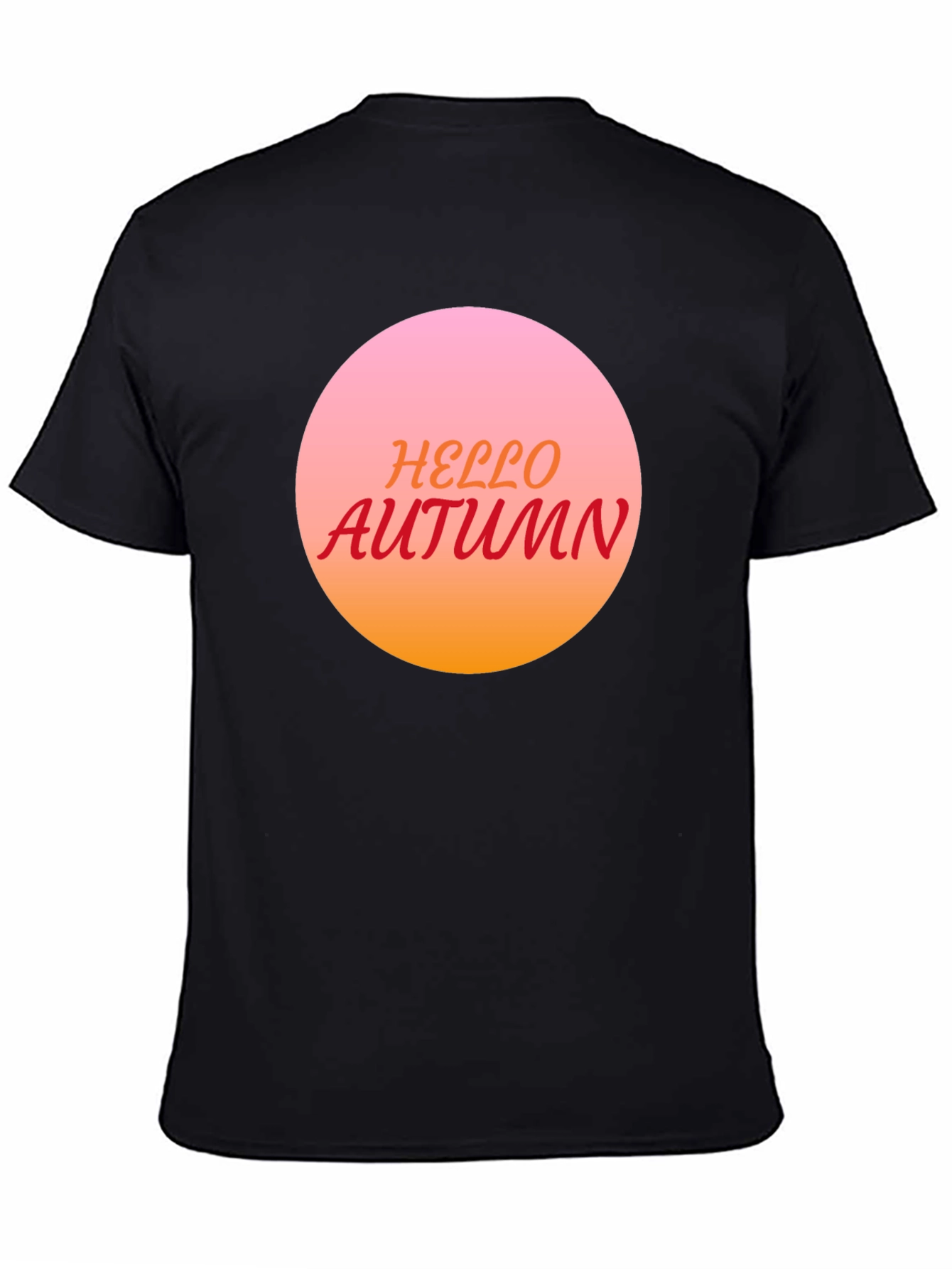 Hello Autumn Crew Neck T-Shirt