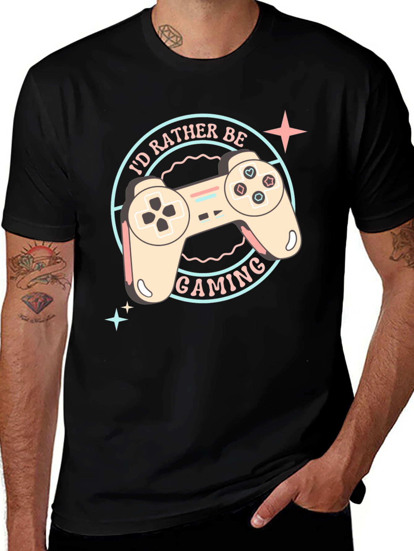 Id Rather Be Gaming T-Shirt