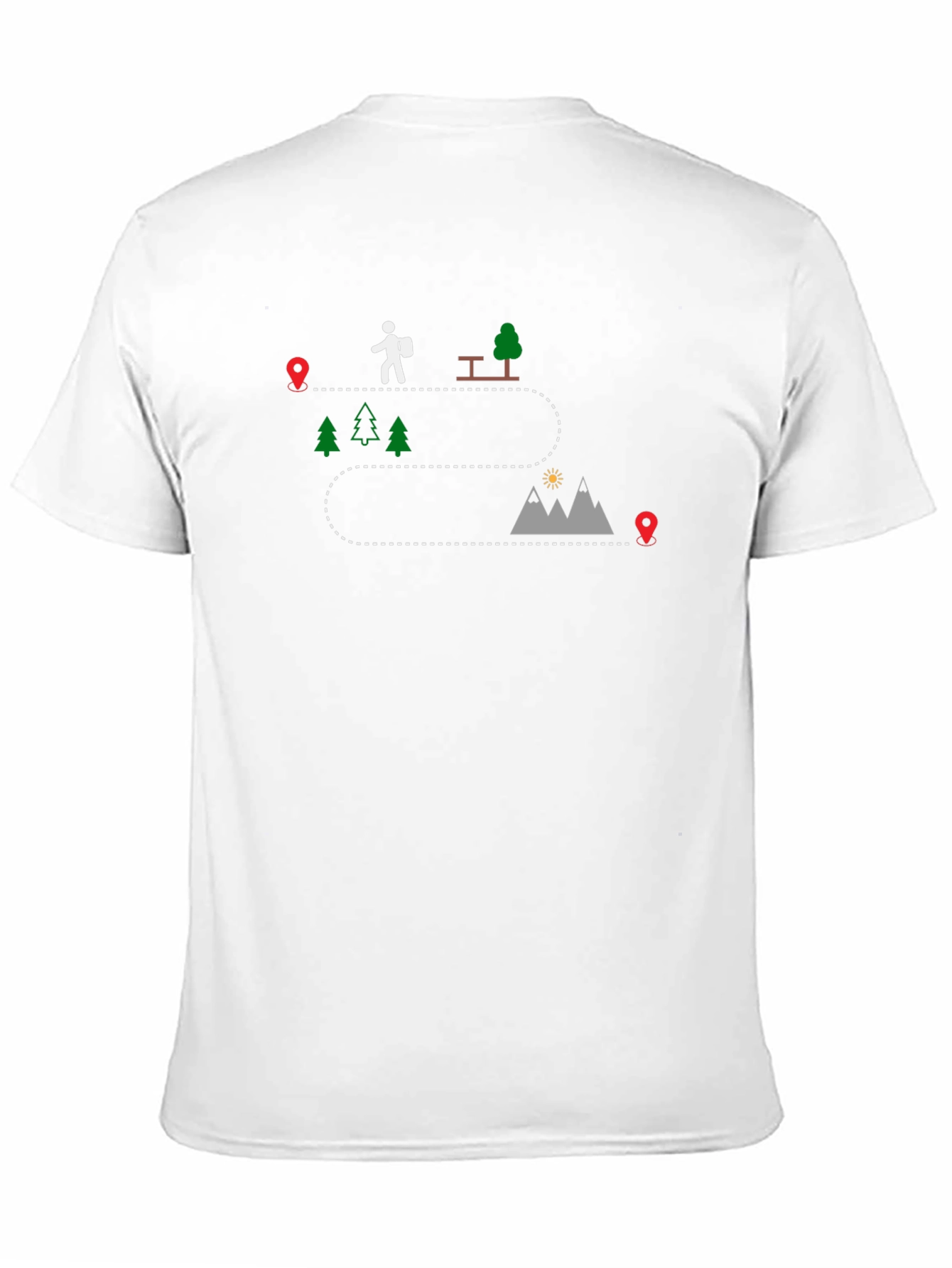 Adventure Route Black T-Shirt