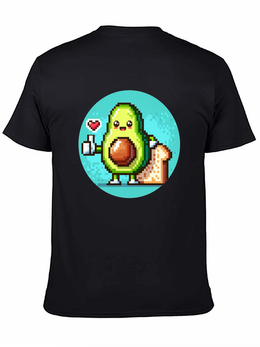 Avocado Toast Pixel Art T-Shirt