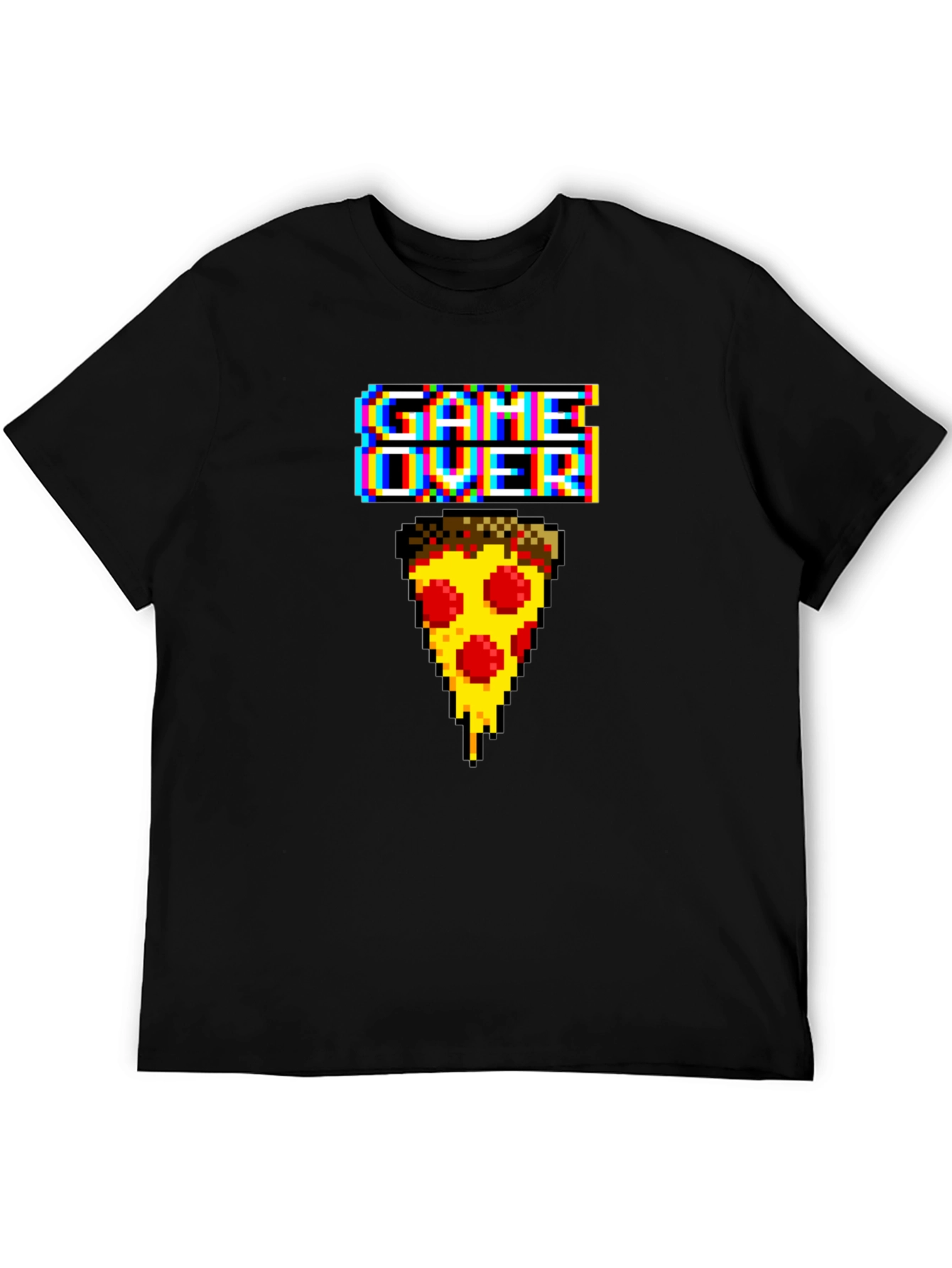Game Over Pizza Graphic Tee
