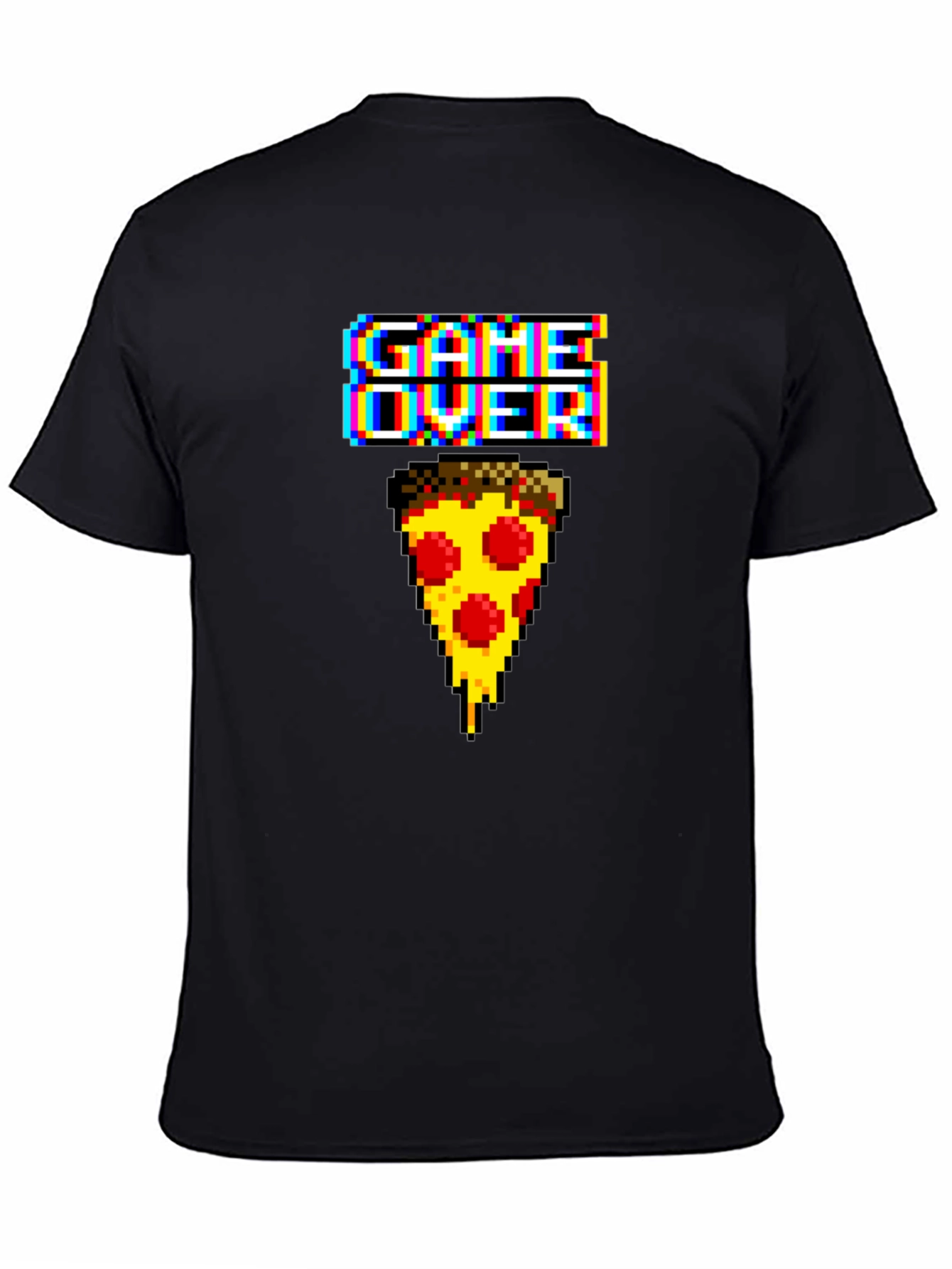Game Over Pizza Graphic Tee