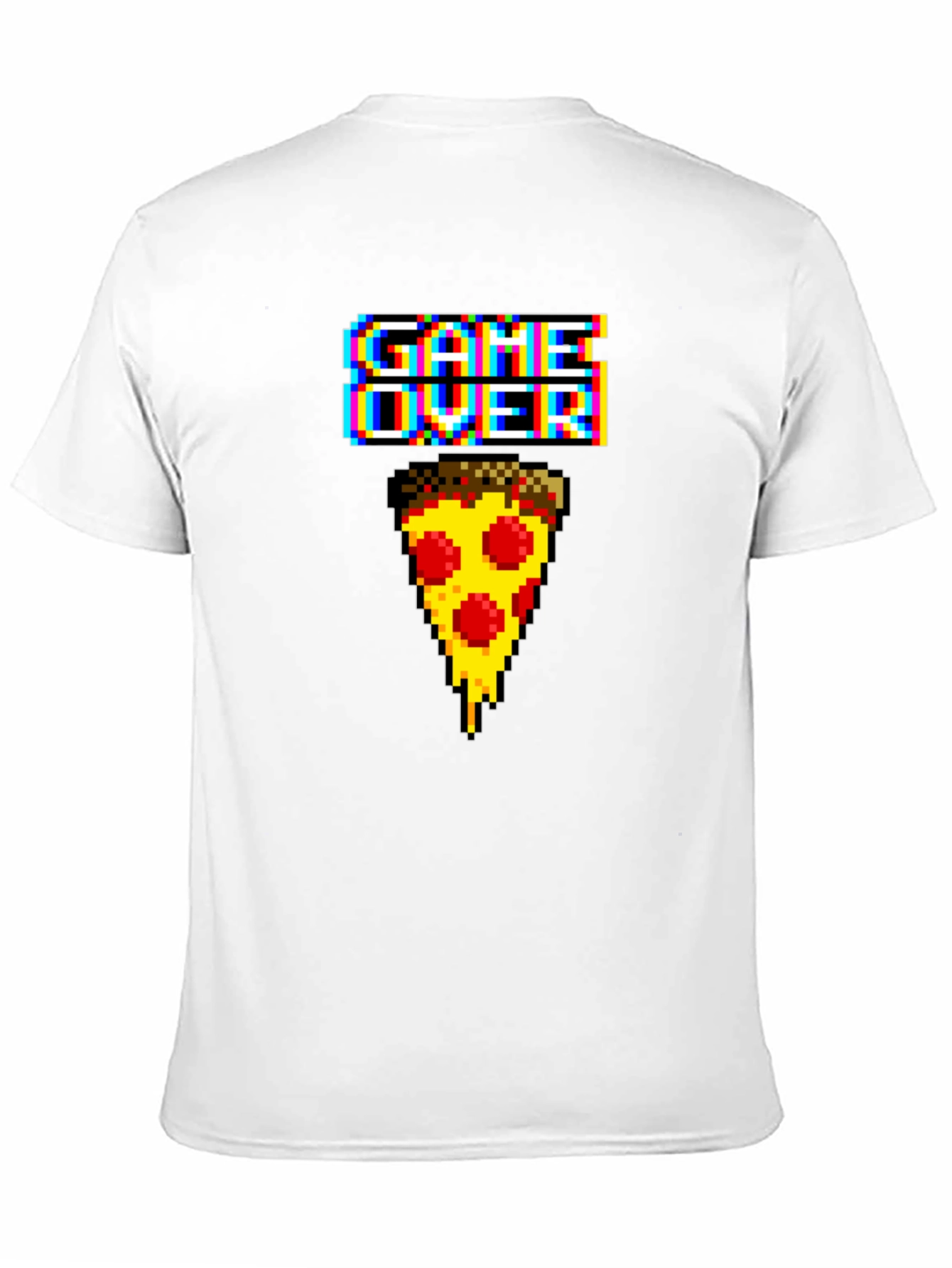 Game Over Pizza Graphic Tee
