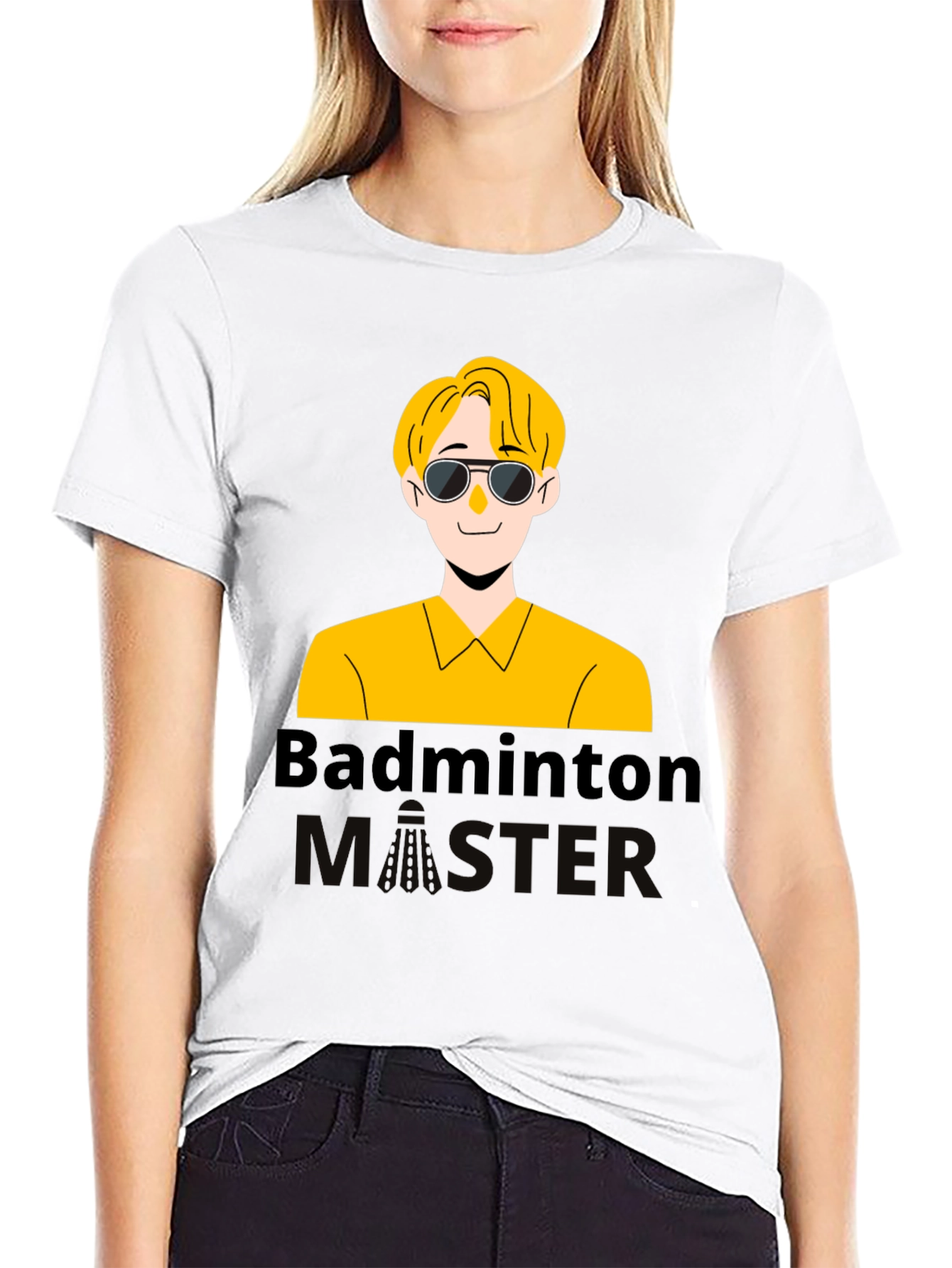 Badminton Master Graphic Tee