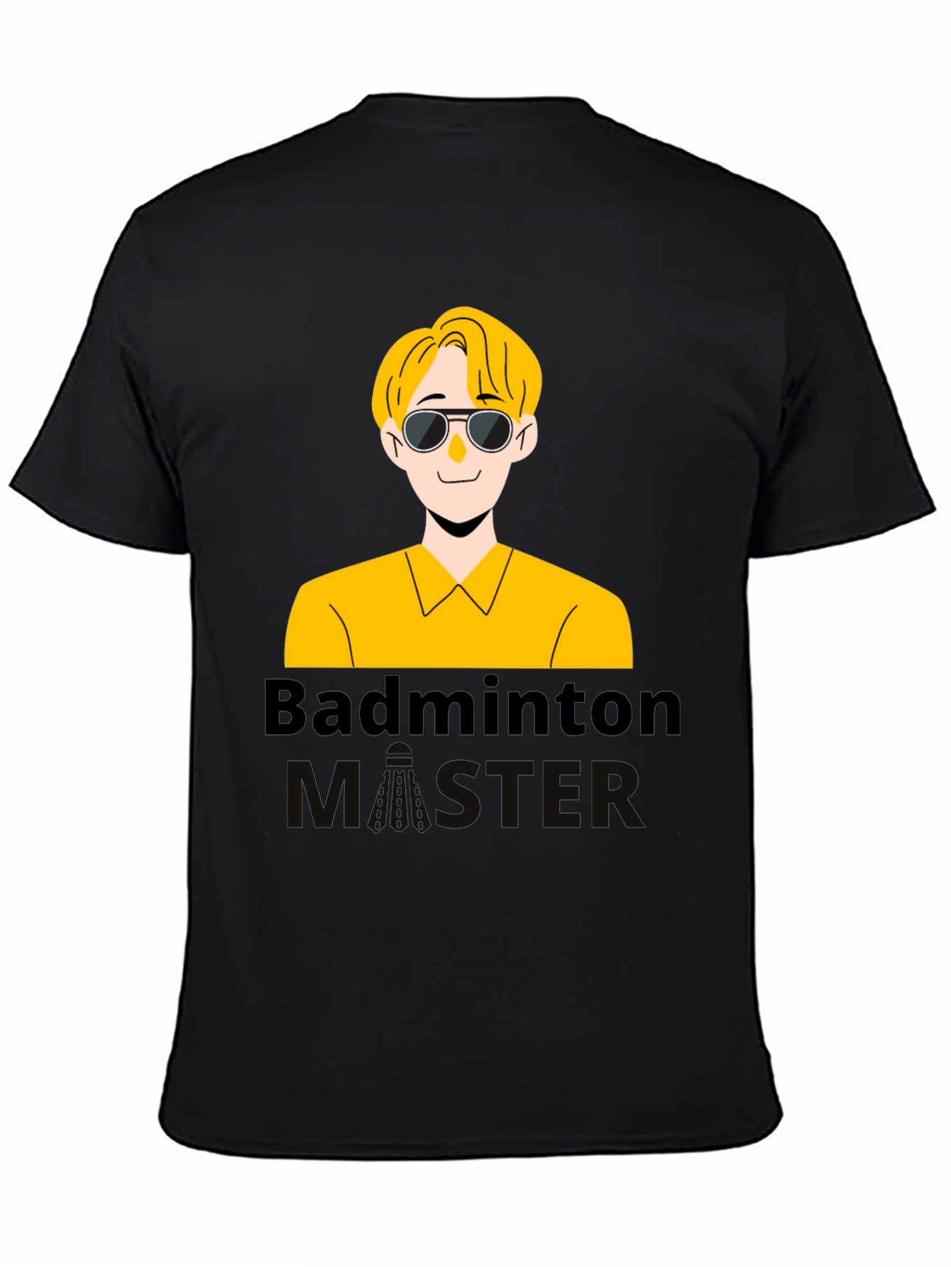 Badminton Master Graphic Tee