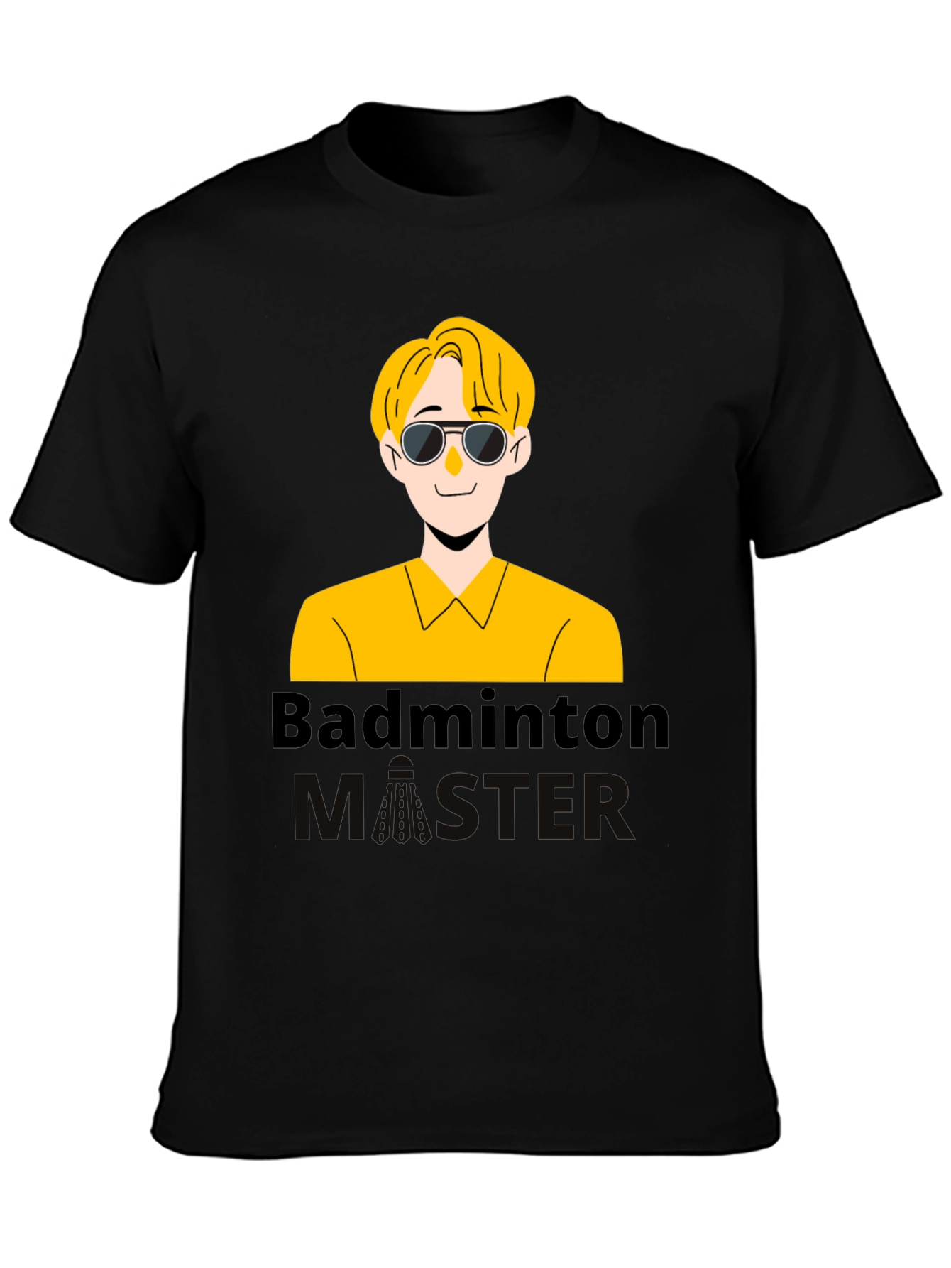 Badminton Master Graphic Tee