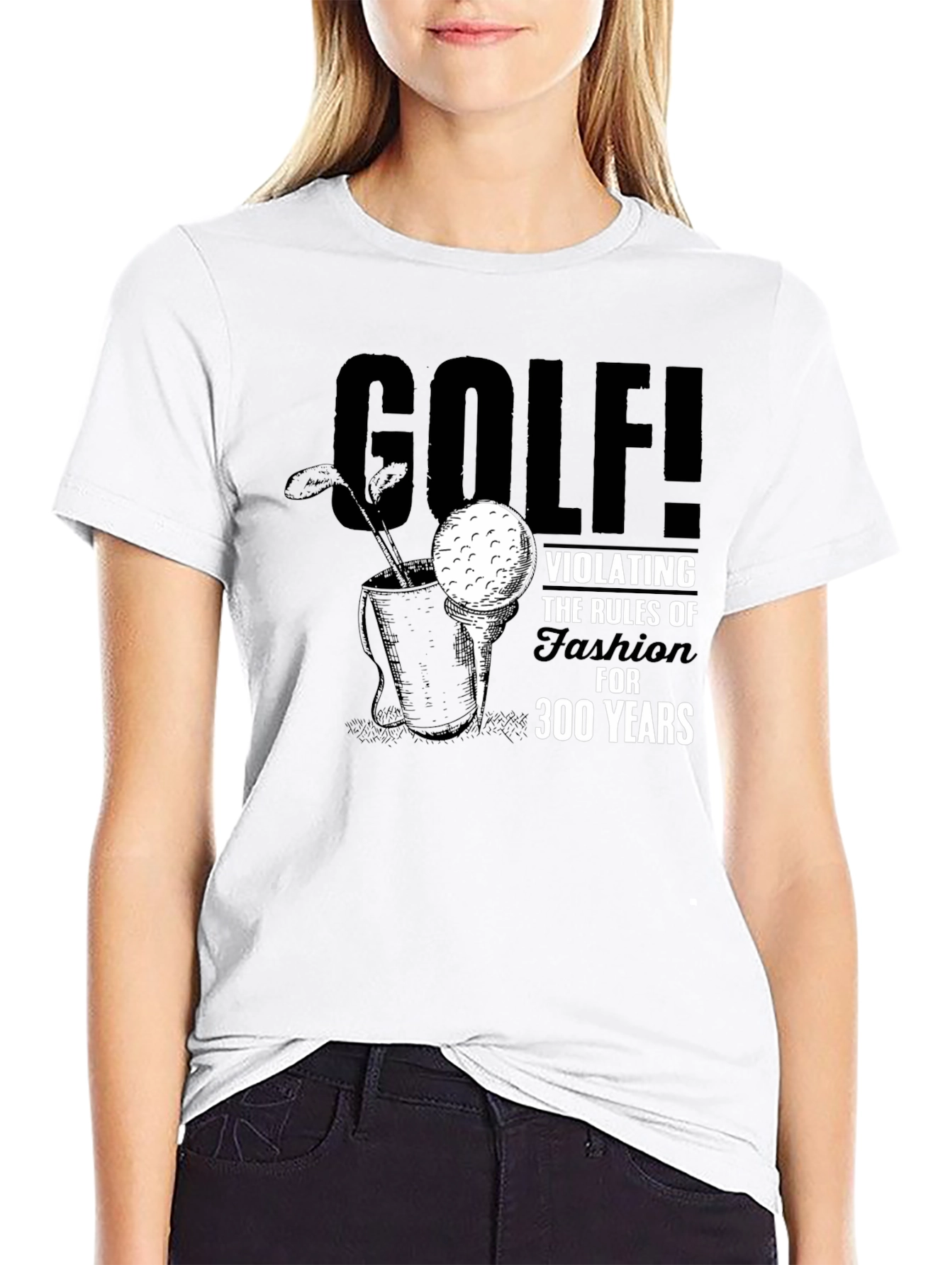Golf Fashion Rules T-Shirt - Humorous Golf Apparel