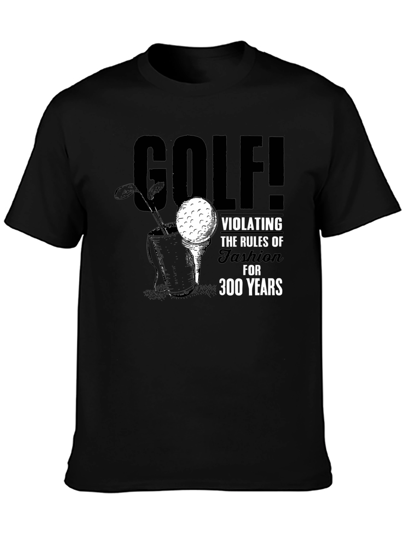 Golf Fashion Rules T-Shirt - Humorous Golf Apparel