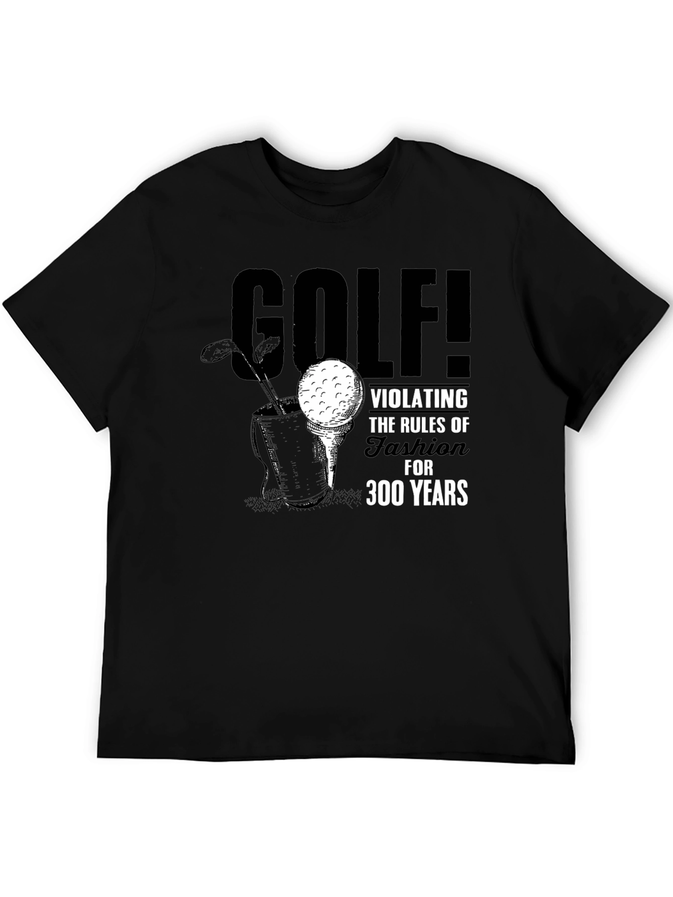 Golf Fashion Rules T-Shirt - Humorous Golf Apparel
