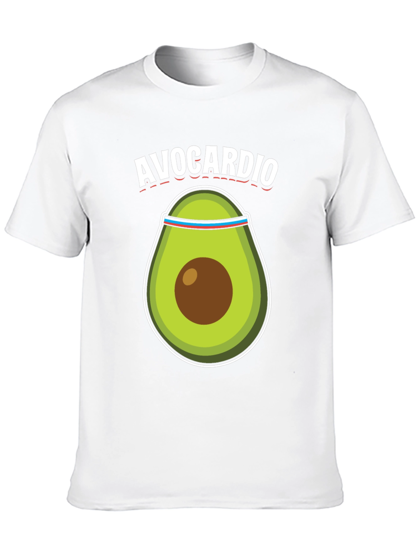 Avocardio T-Shirt - Fitness Avocado Tee