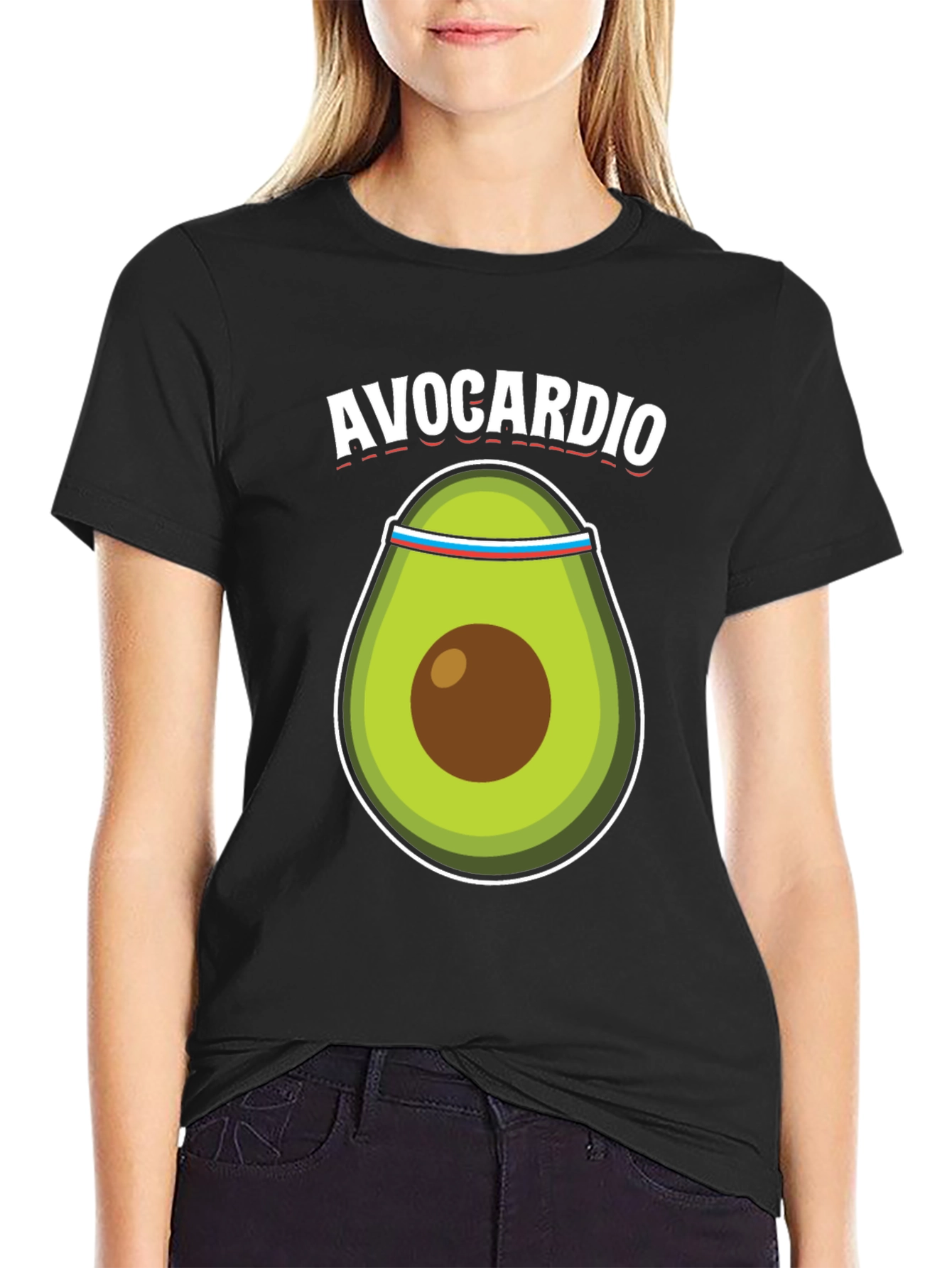 Avocardio T-Shirt - Fitness Avocado Tee