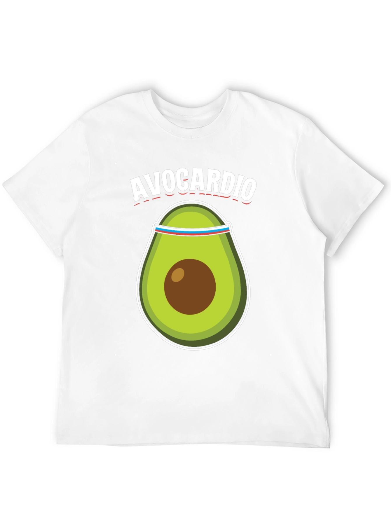 Avocardio T-Shirt - Fitness Avocado Tee