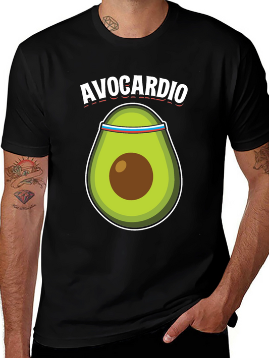 Avocardio T-Shirt - Fitness Avocado Tee