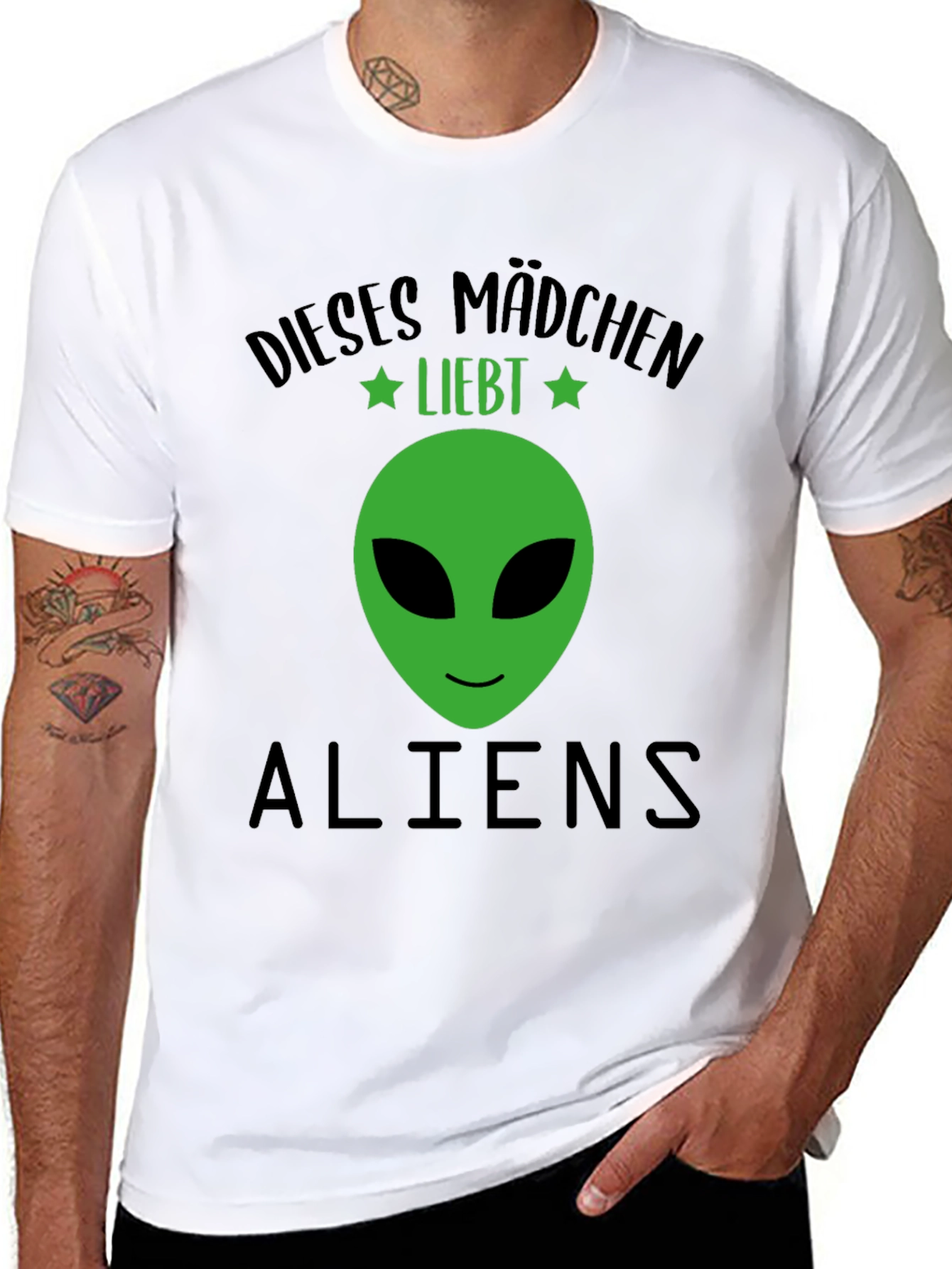 Alien Lover T-Shirt - Dieses Madchen Liebt Aliens
