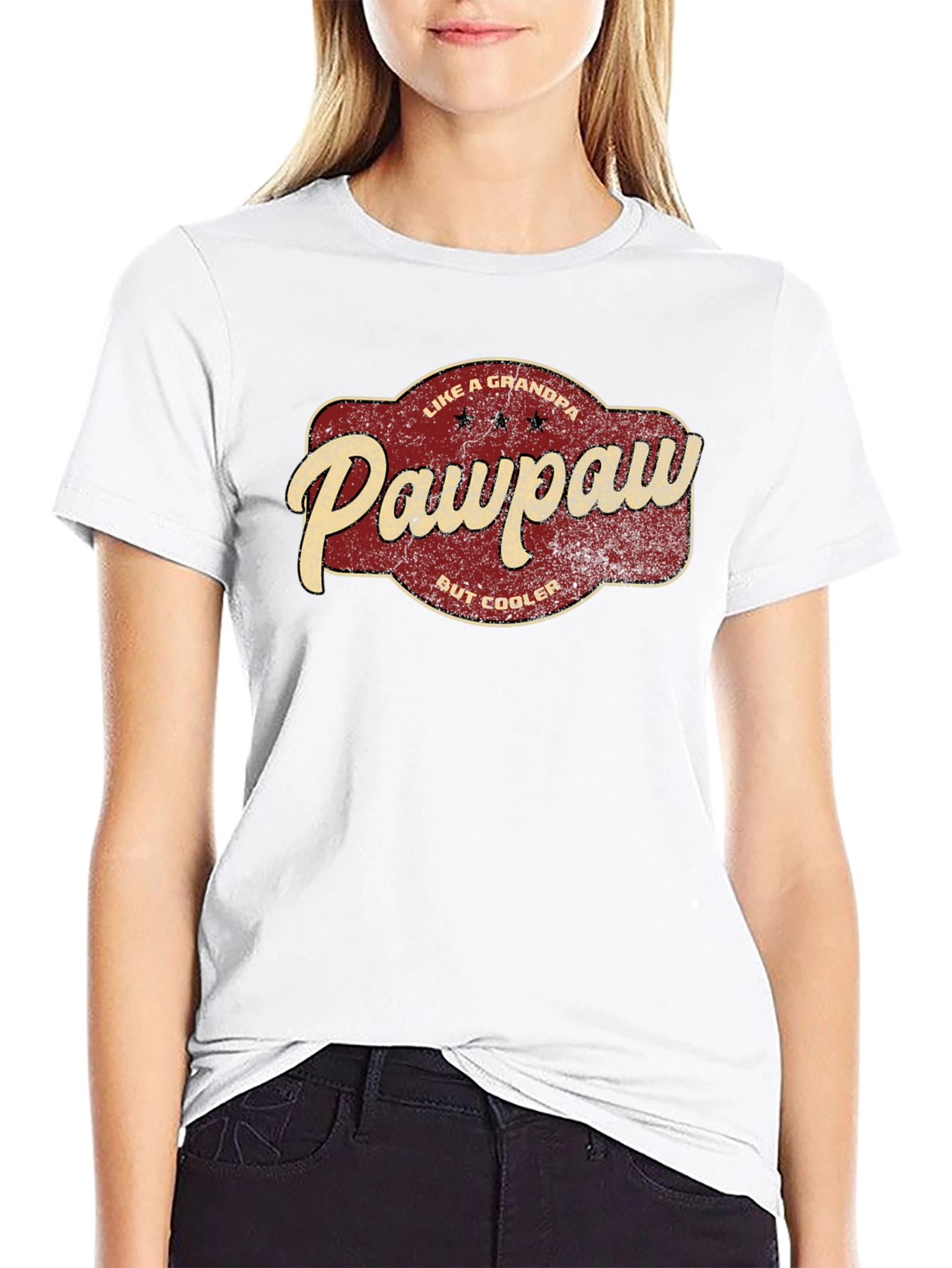 Pawpaw Like a Grandpa T-Shirt - Cool Grandfather Tee
