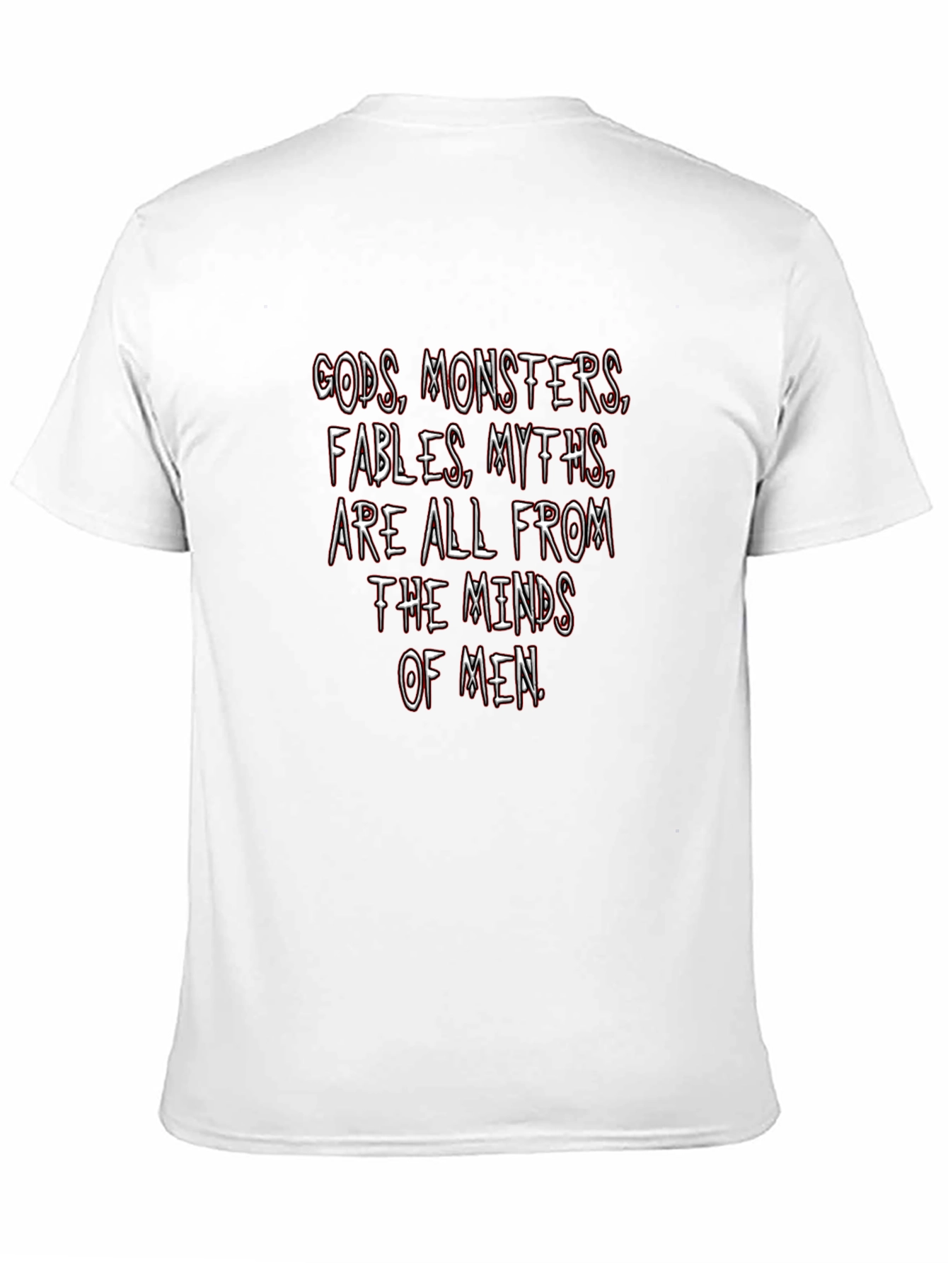 Gods & Monsters Graphic Tee - Unique Statement T-Shirt