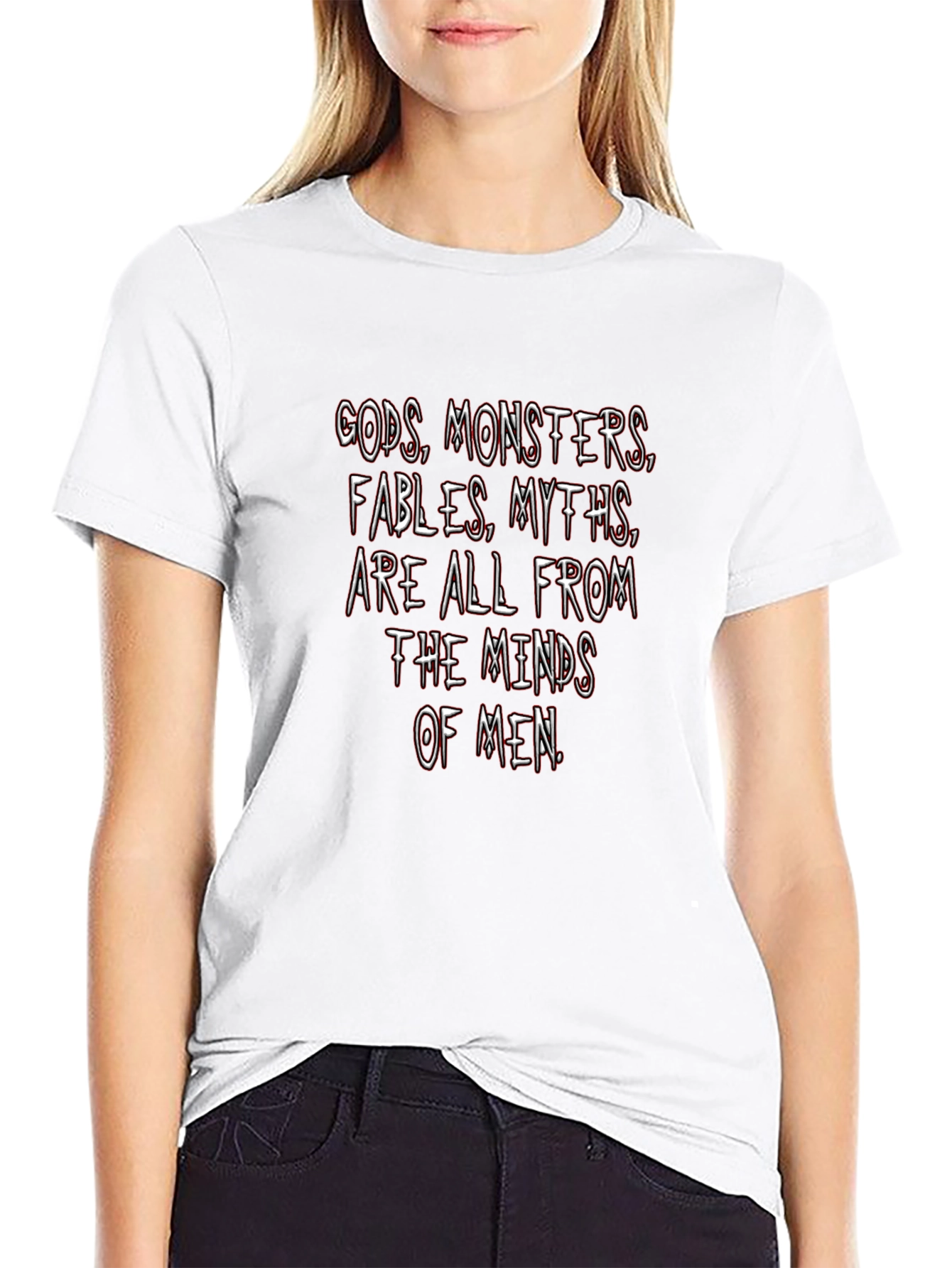 Gods & Monsters Graphic Tee - Unique Statement T-Shirt