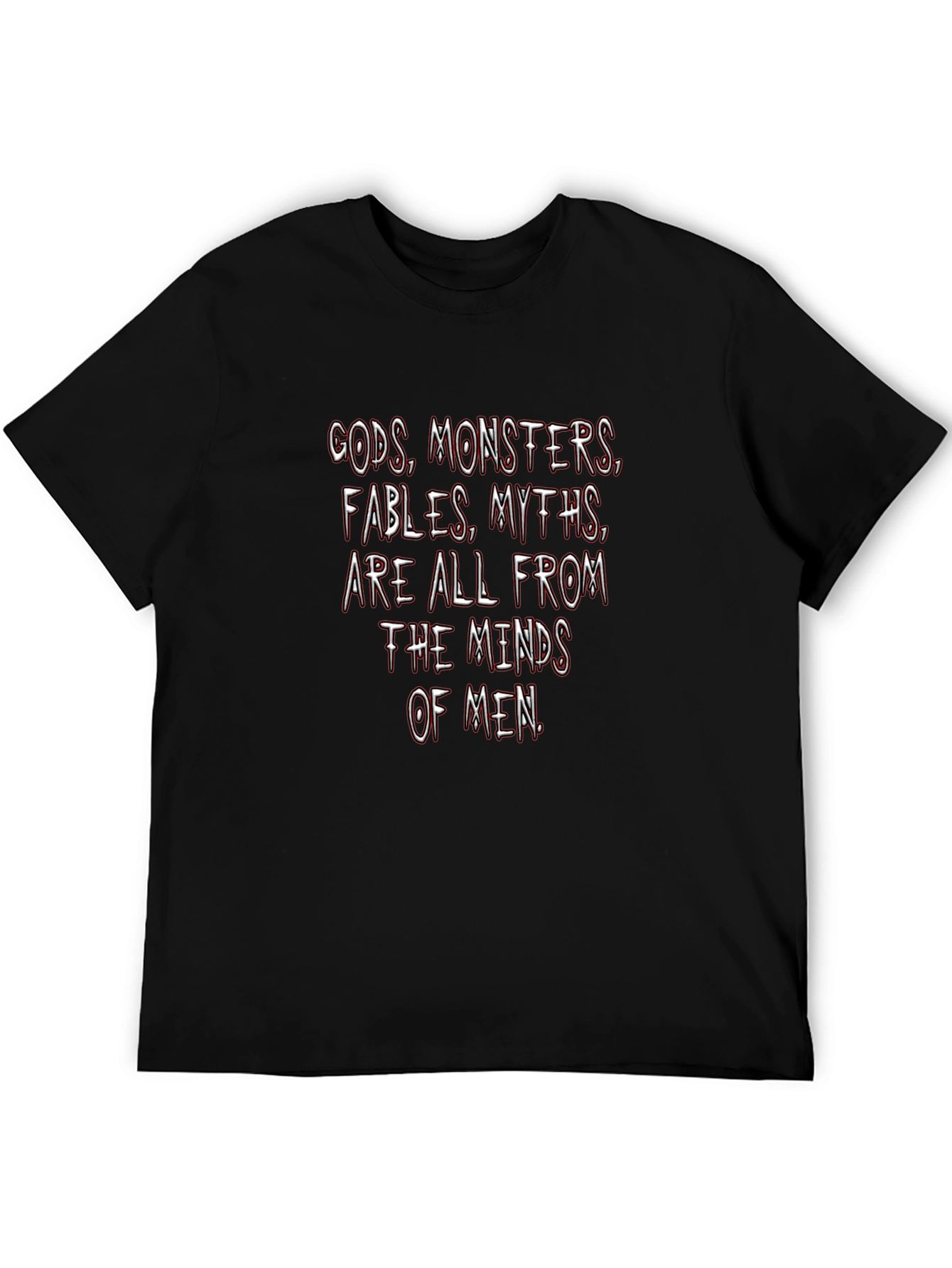 Gods & Monsters Graphic Tee - Unique Statement T-Shirt