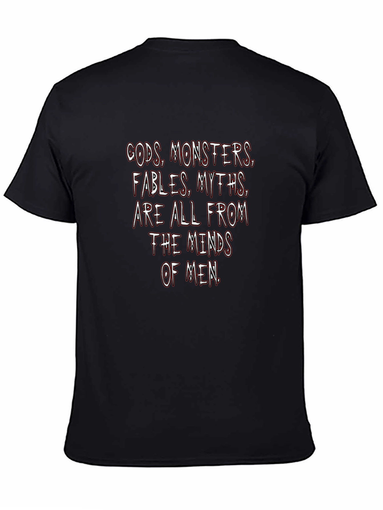Gods & Monsters Graphic Tee - Unique Statement T-Shirt