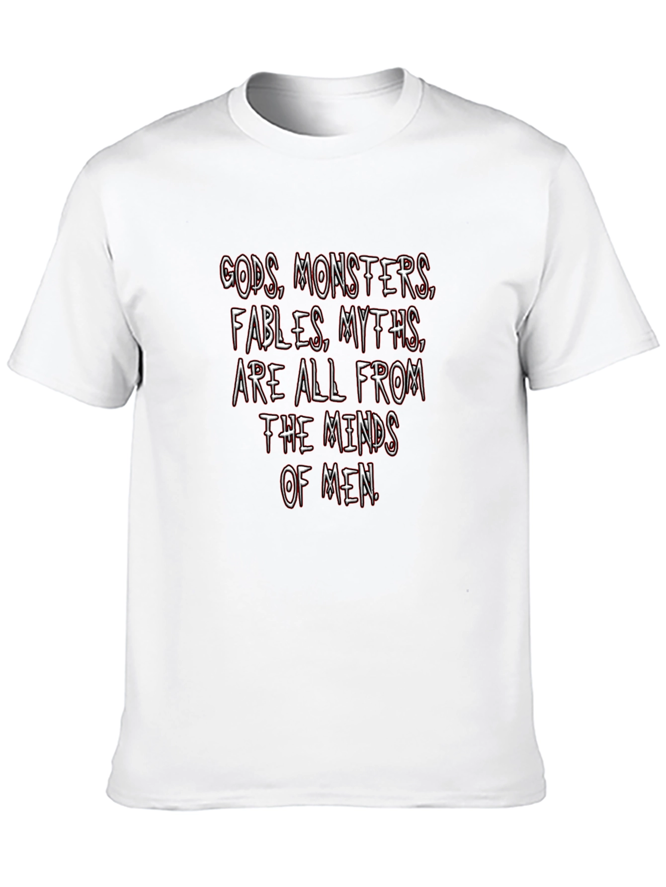 Gods & Monsters Graphic Tee - Unique Statement T-Shirt