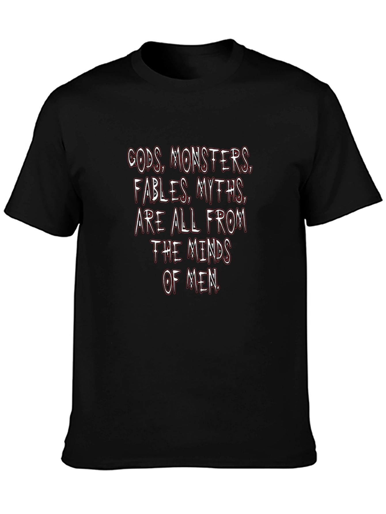 Gods & Monsters Graphic Tee - Unique Statement T-Shirt