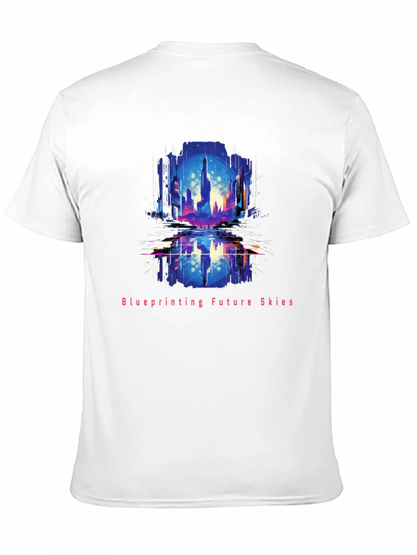 Future Skies T-Shirt - Blueprinting the Horizon