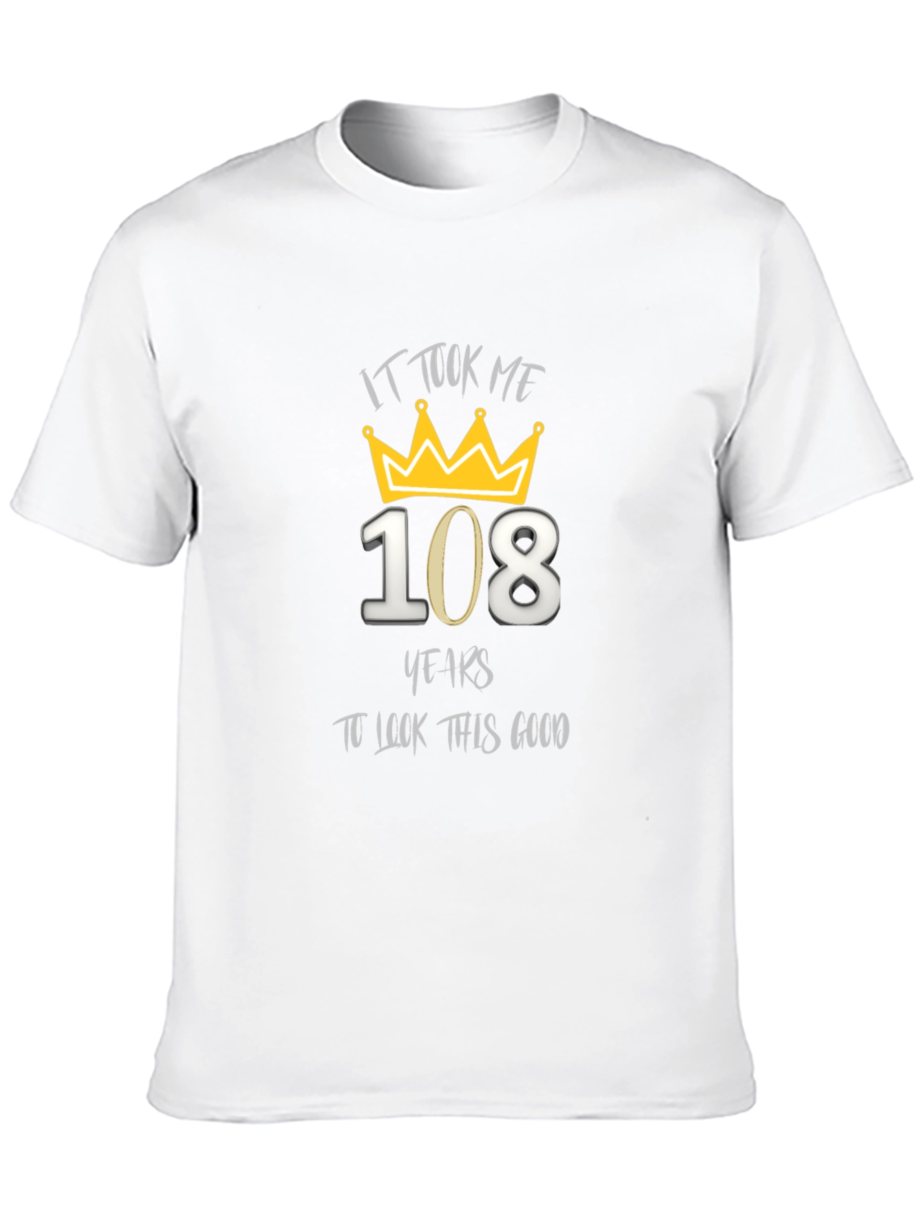 108th Birthday King T-Shirt