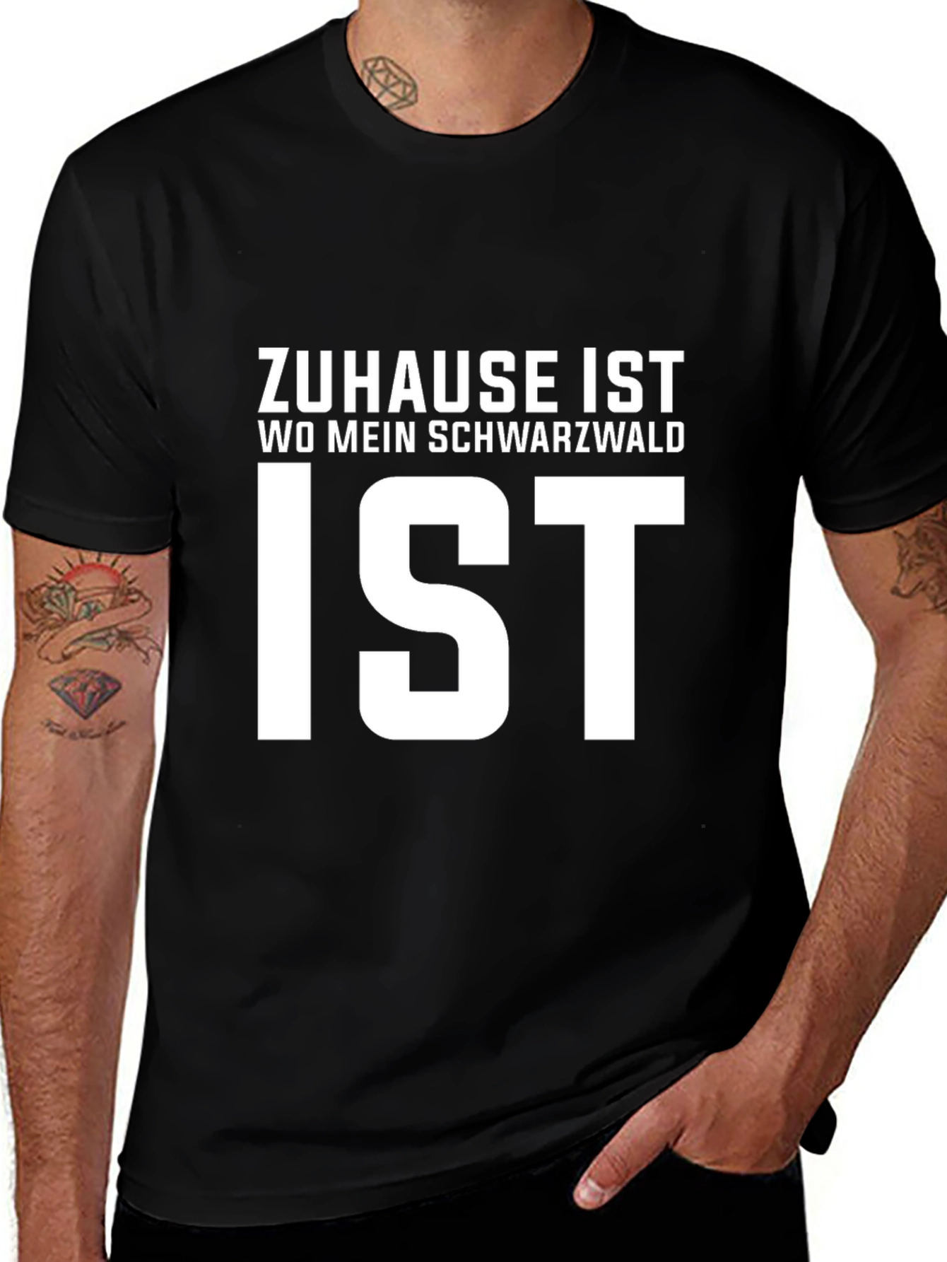 Zuhause Ist Wo Mein Schwarzwald Ist T-Shirt