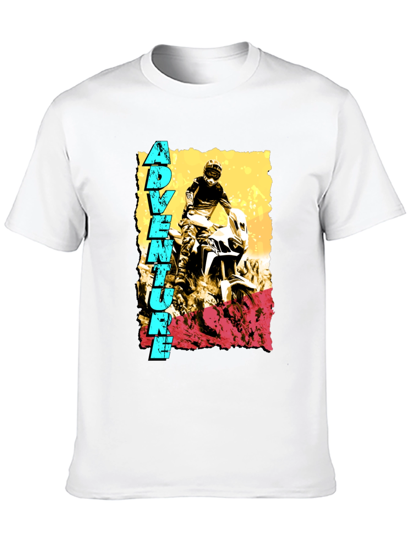Adventure Rider Graphic Tee - Black