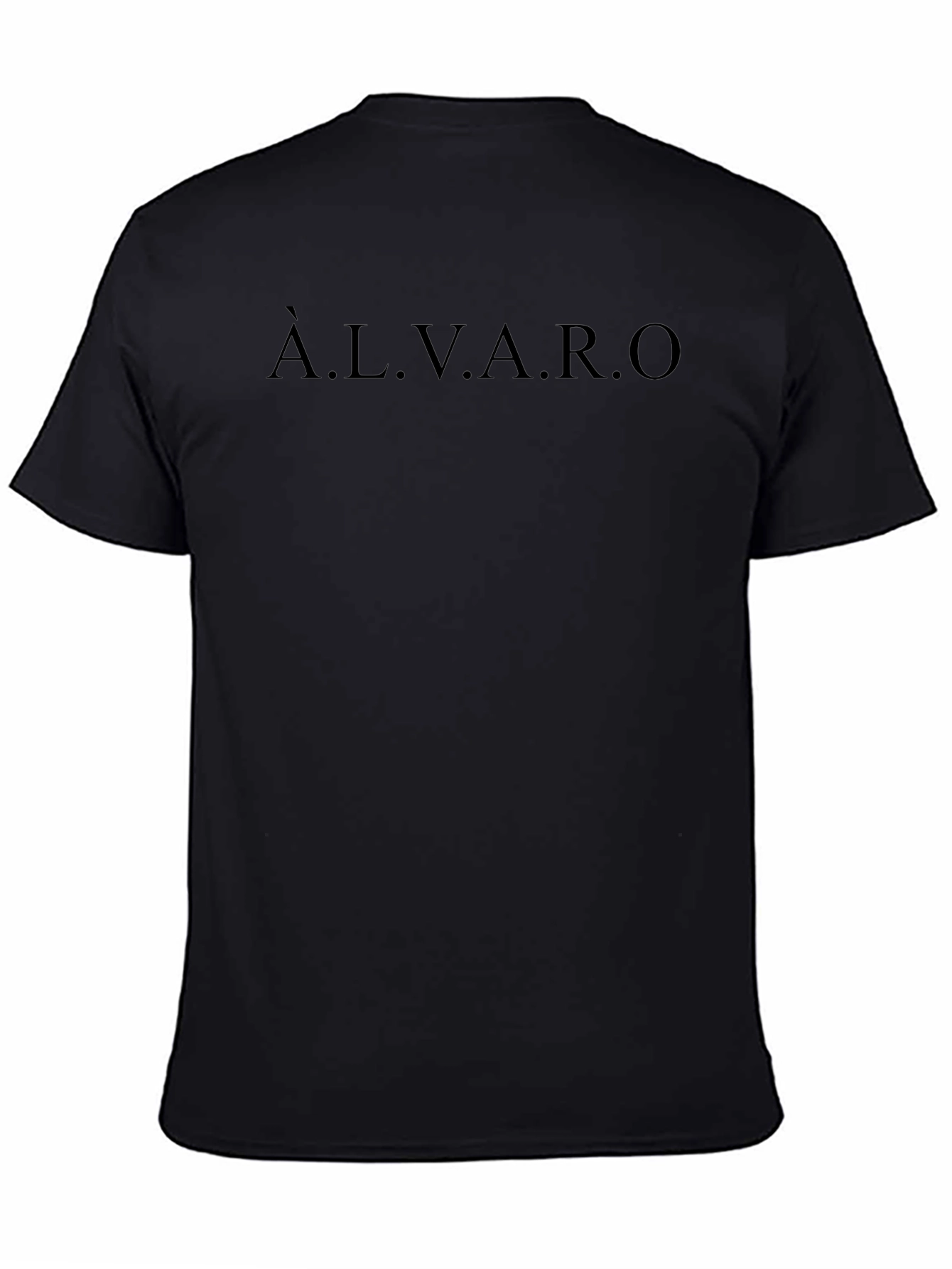 Àlvaro Name T-Shirt - Personalized Custom Gift