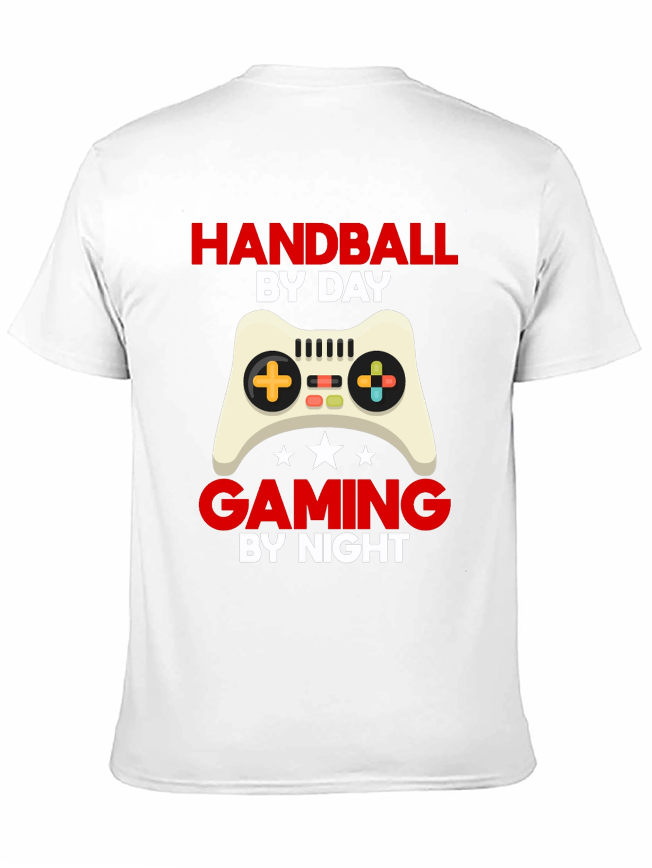 Handball By Day Gaming By Night T-Shirt