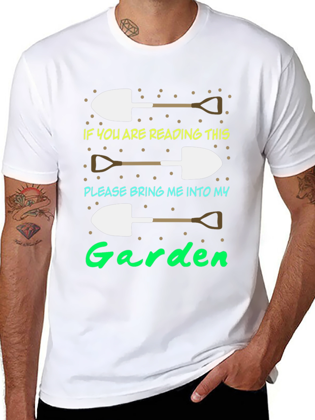 Gardening T-Shirt - If You Are Reading This