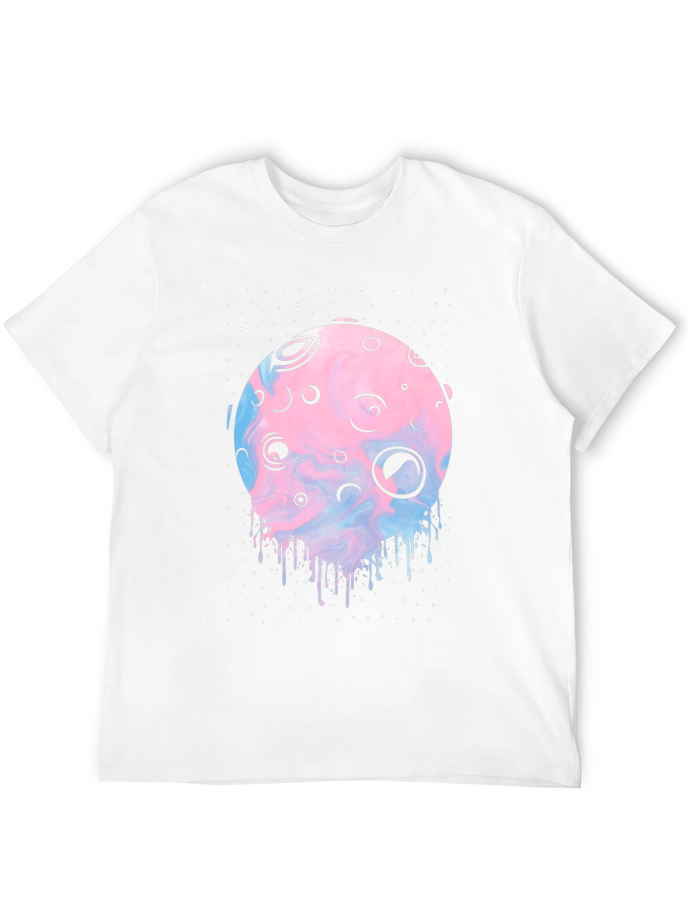 Galaxy Moon T-Shirt - Unique Graphic Tee