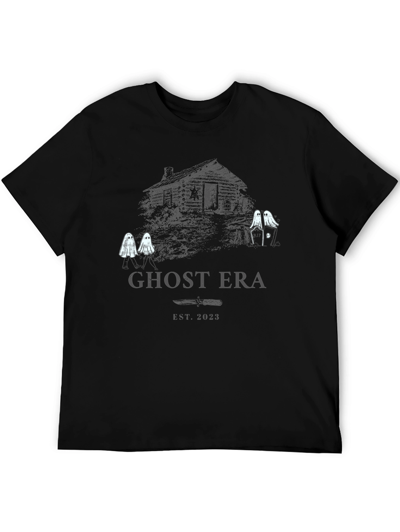 Ghost Era T-Shirt - Spooky Cabin Design