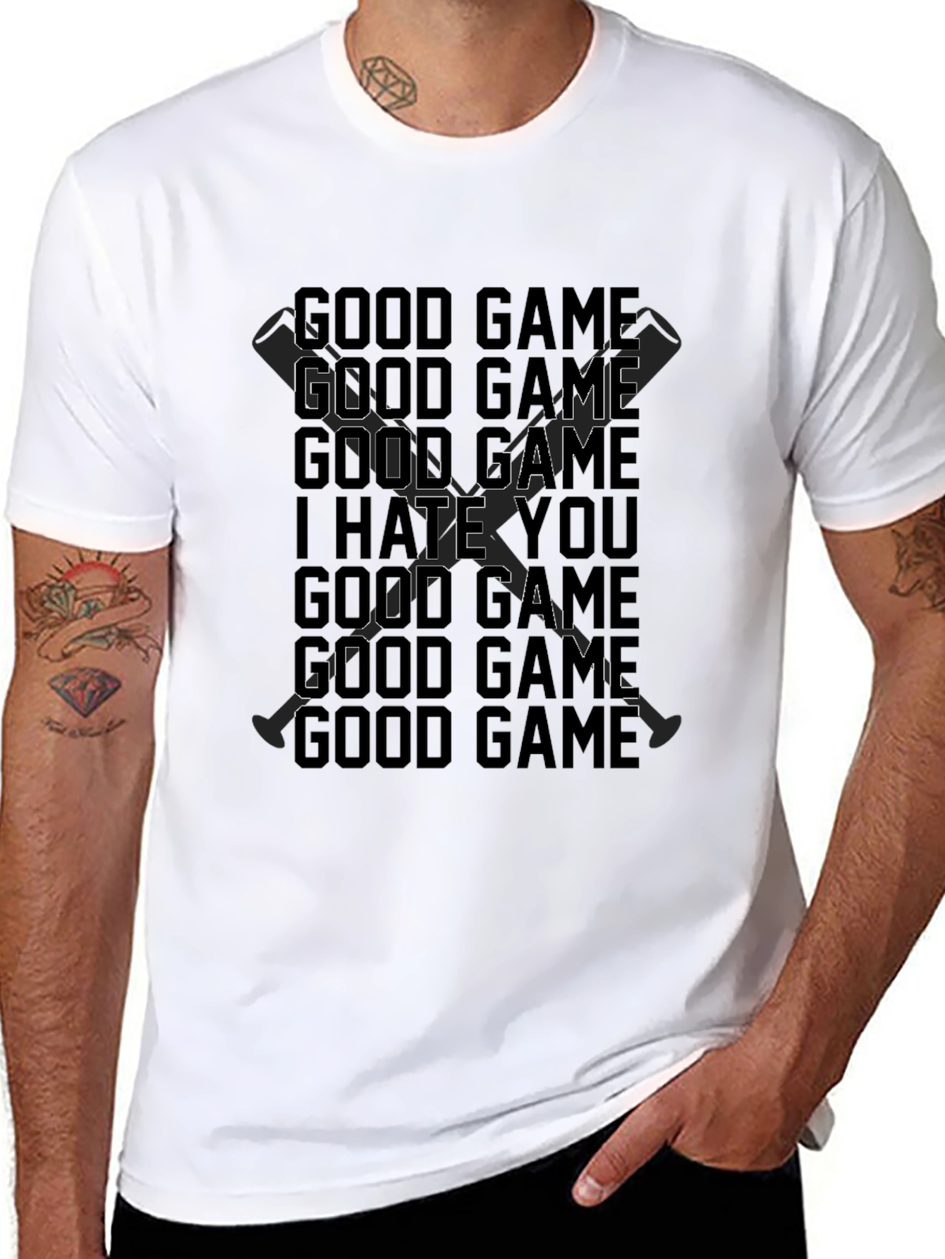 Good Game I Hate You Graphic Tee
