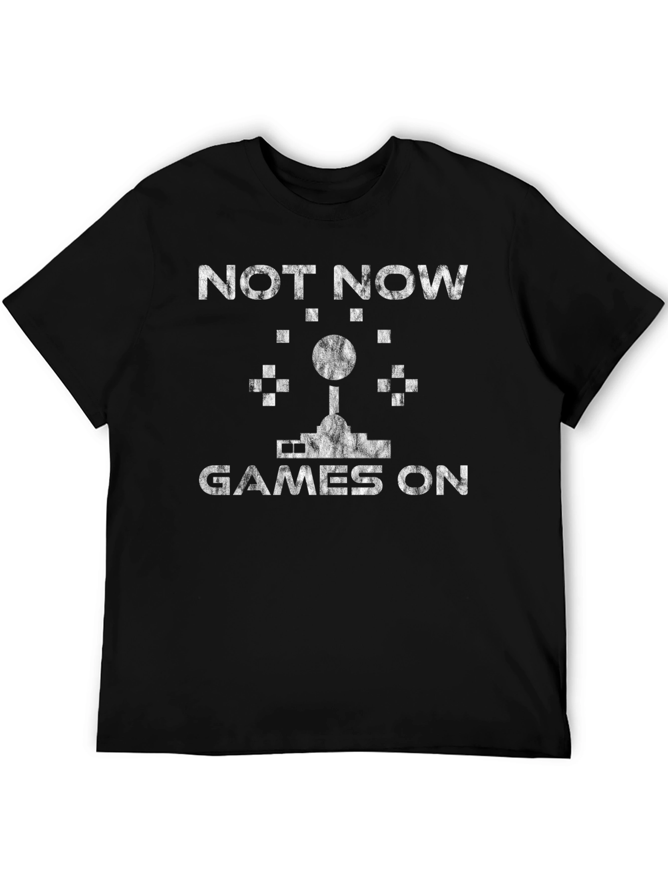 Gamer T-Shirt - Not Now Games On Retro Tee