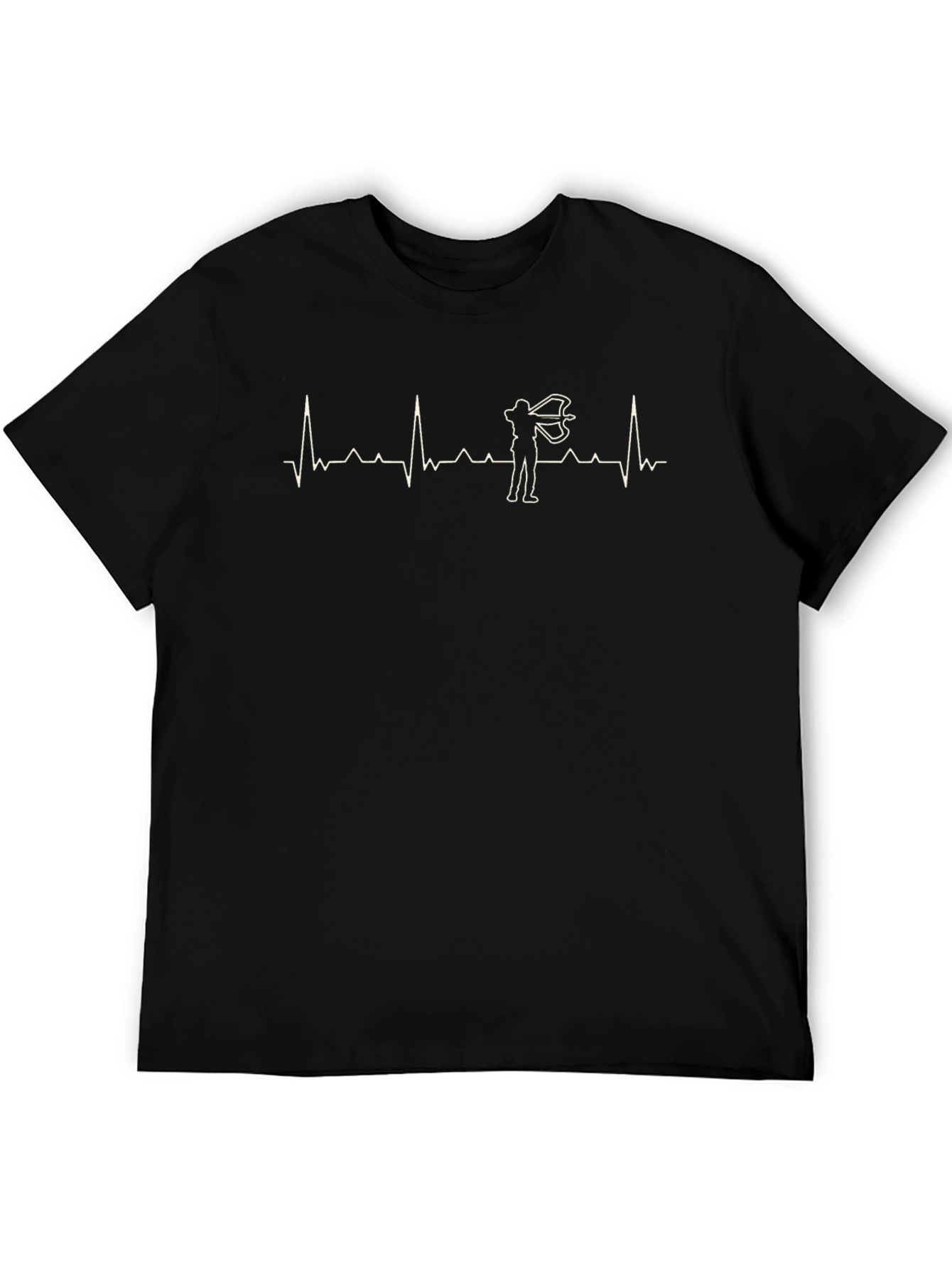 Archer Heartbeat T-Shirt - Black