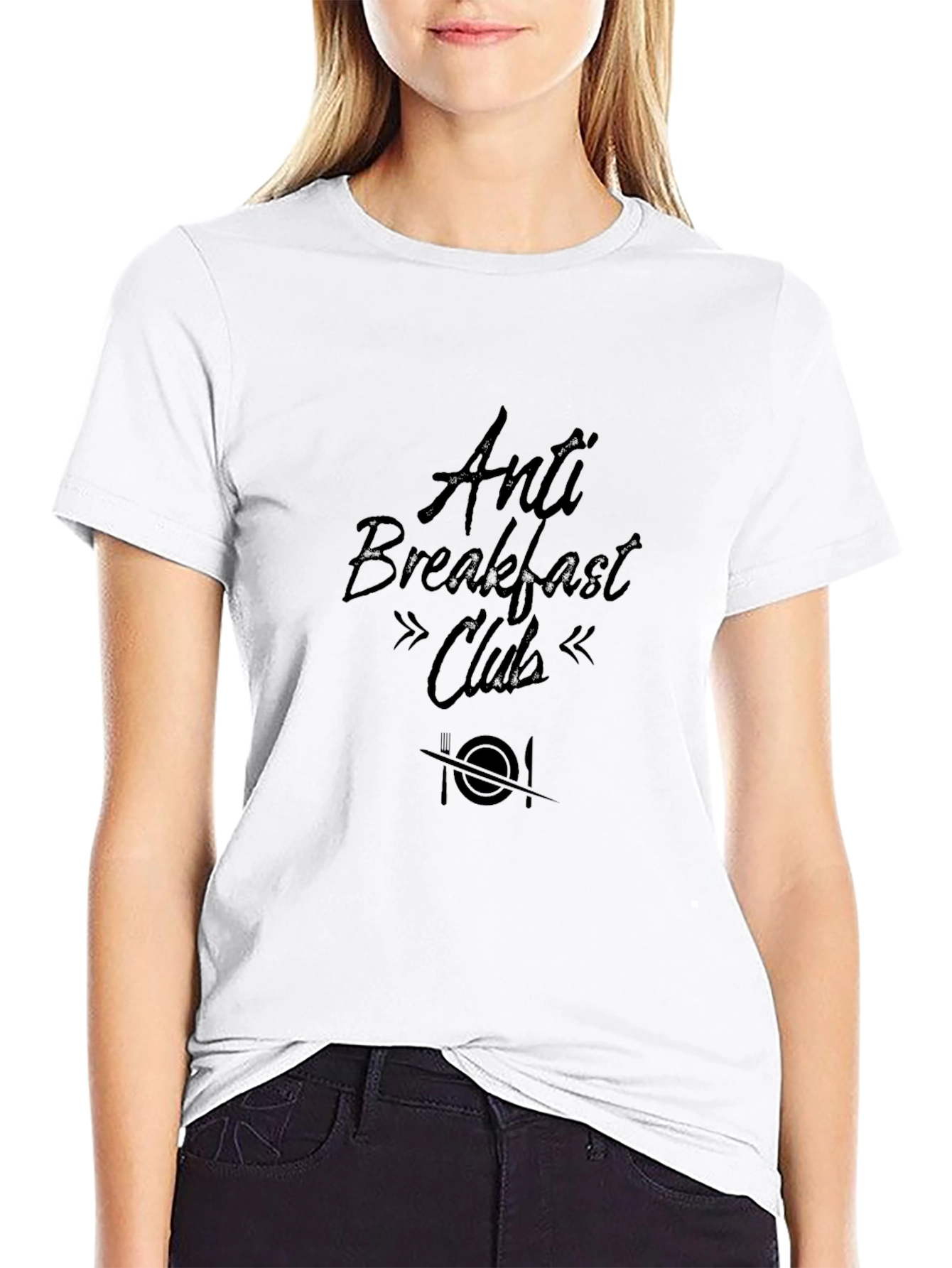 Anti Breakfast Club Black T-Shirt
