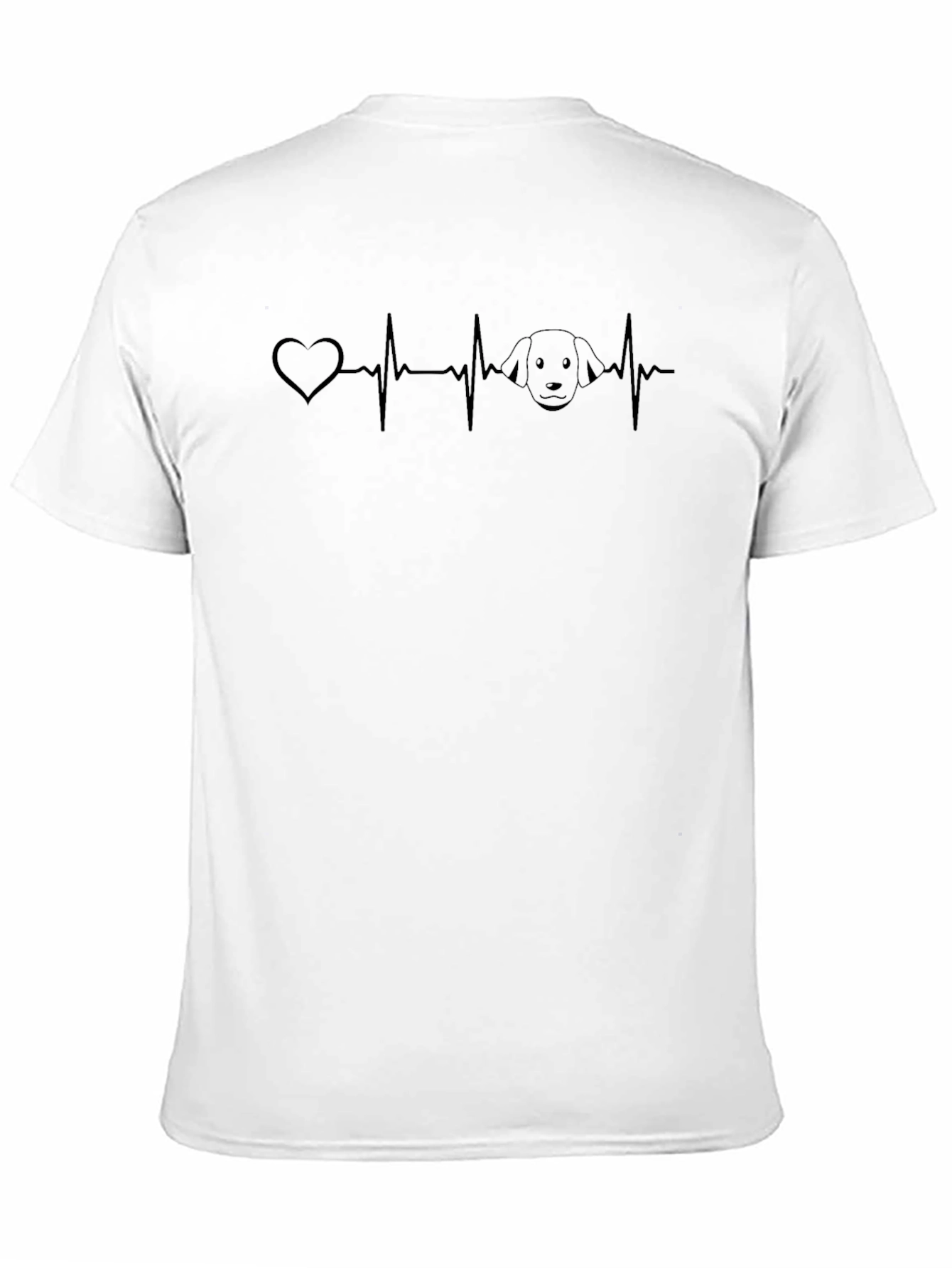 Heartbeat Dog Tee - Love Your Pup T-Shirt