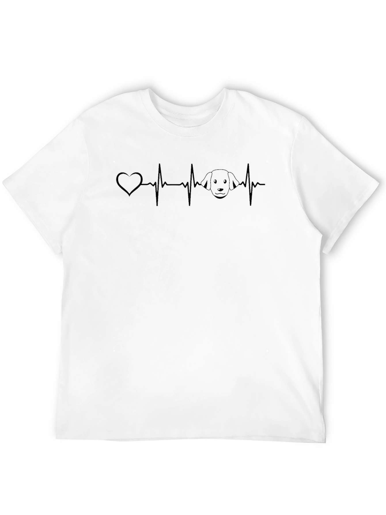 Heartbeat Dog Tee - Love Your Pup T-Shirt