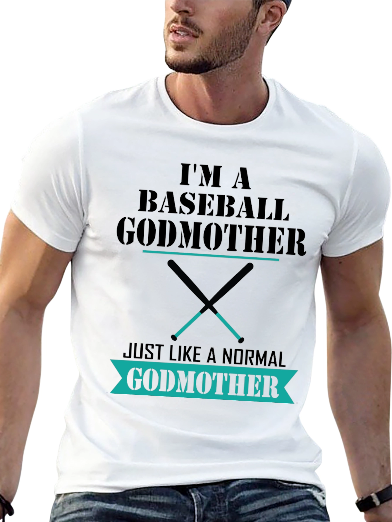 Baseball Godmother T-Shirt - Novelty Tee